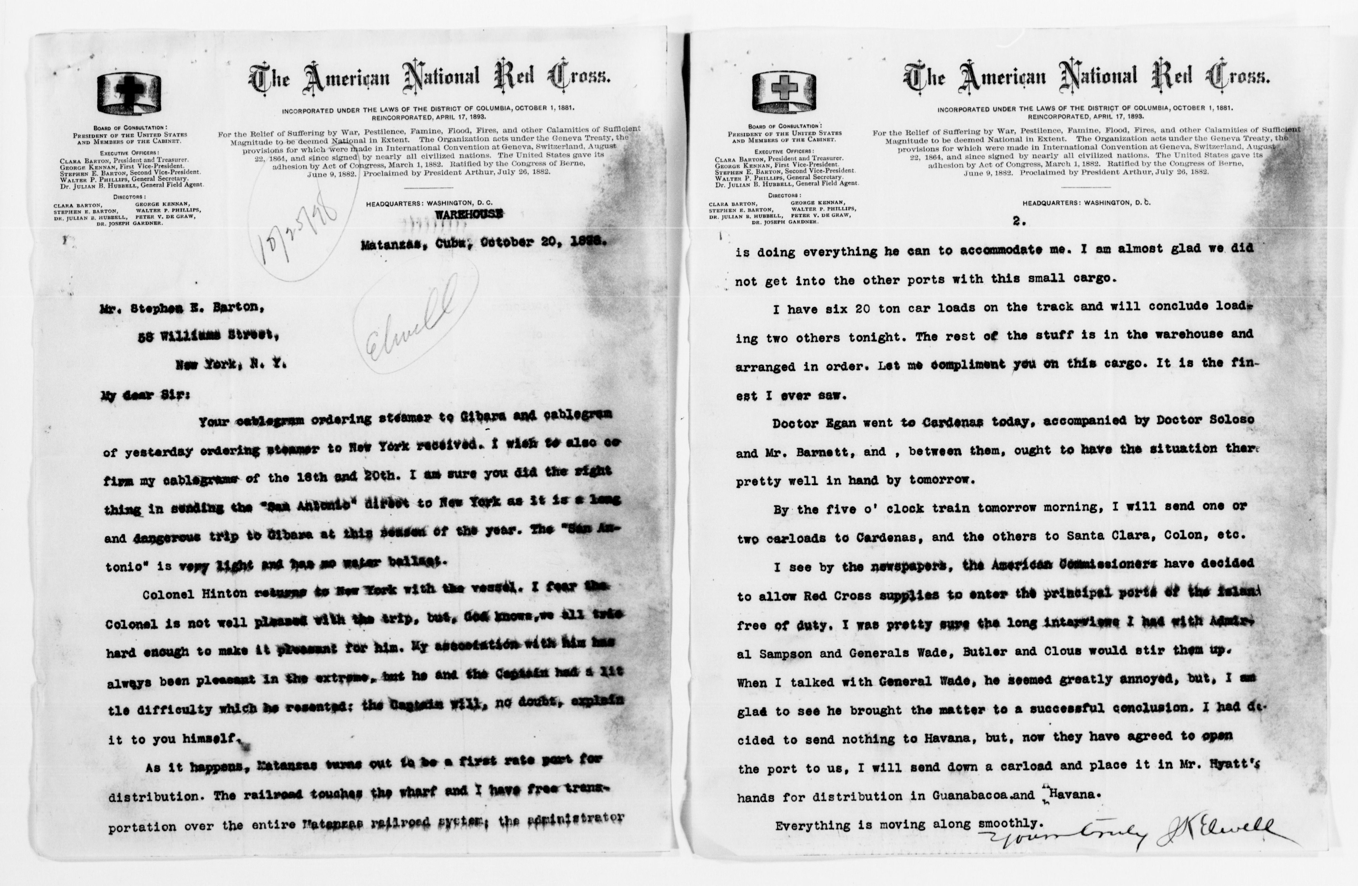 Scanned image of the current content page