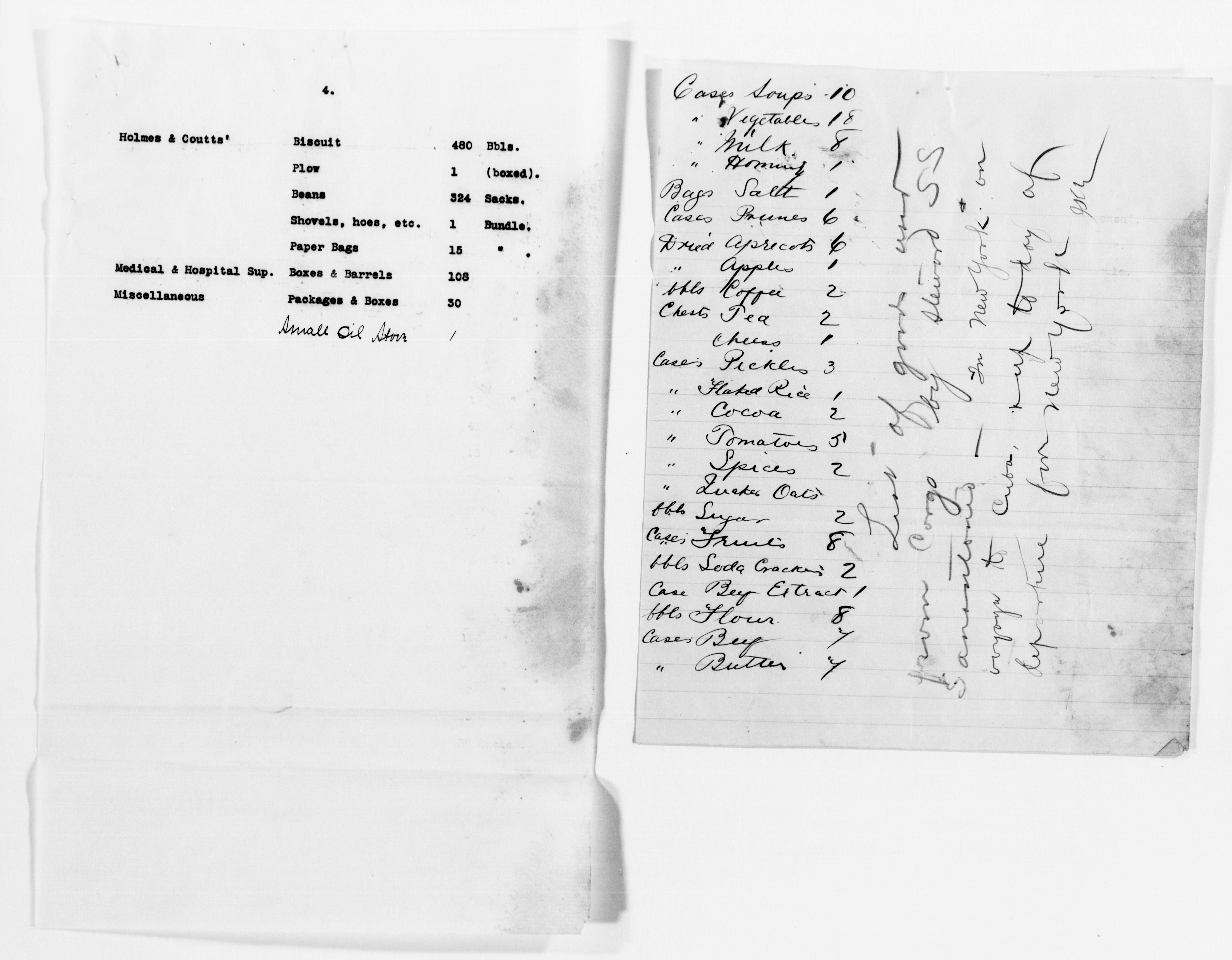 Scanned image of the current content page