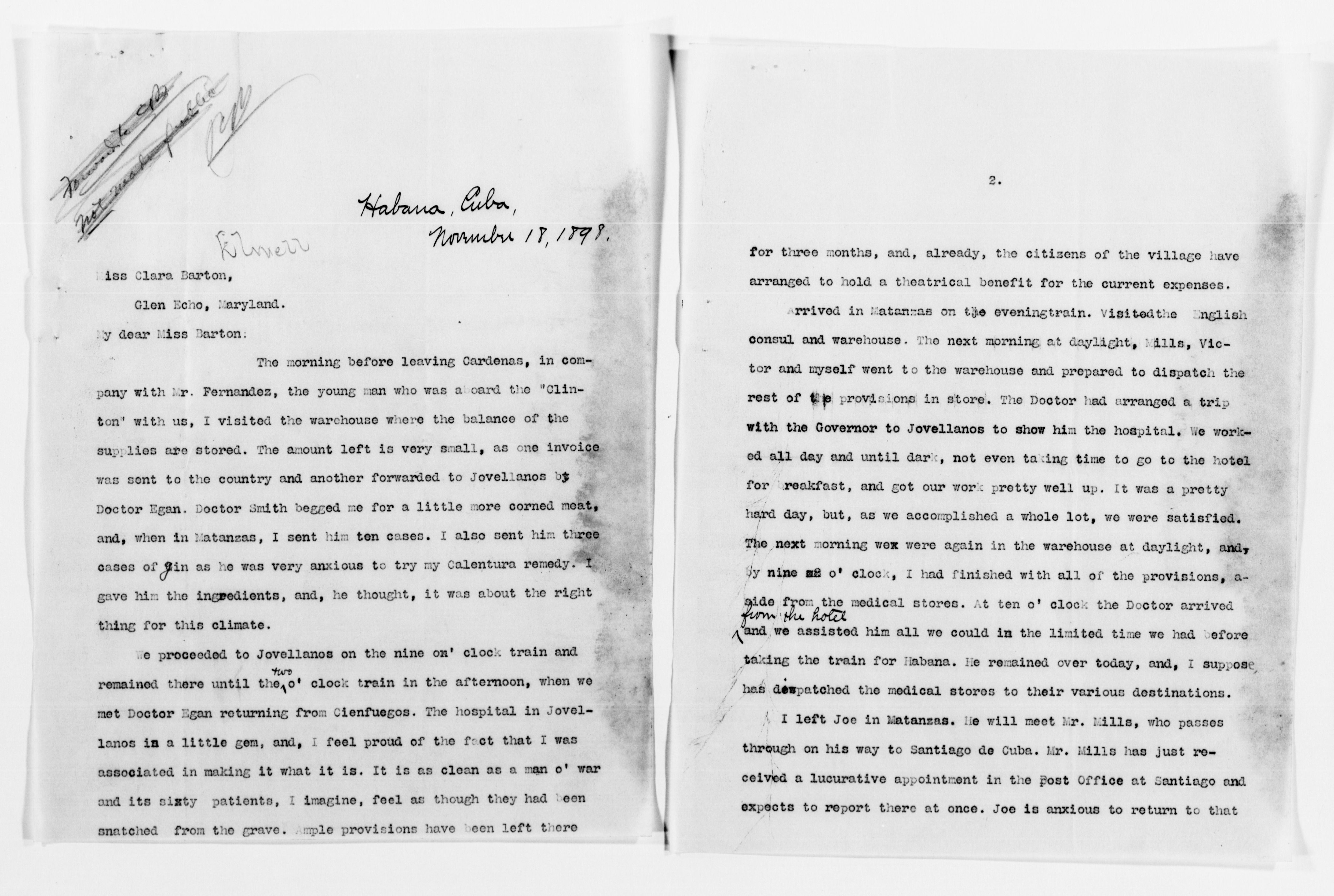 Scanned image of the current content page