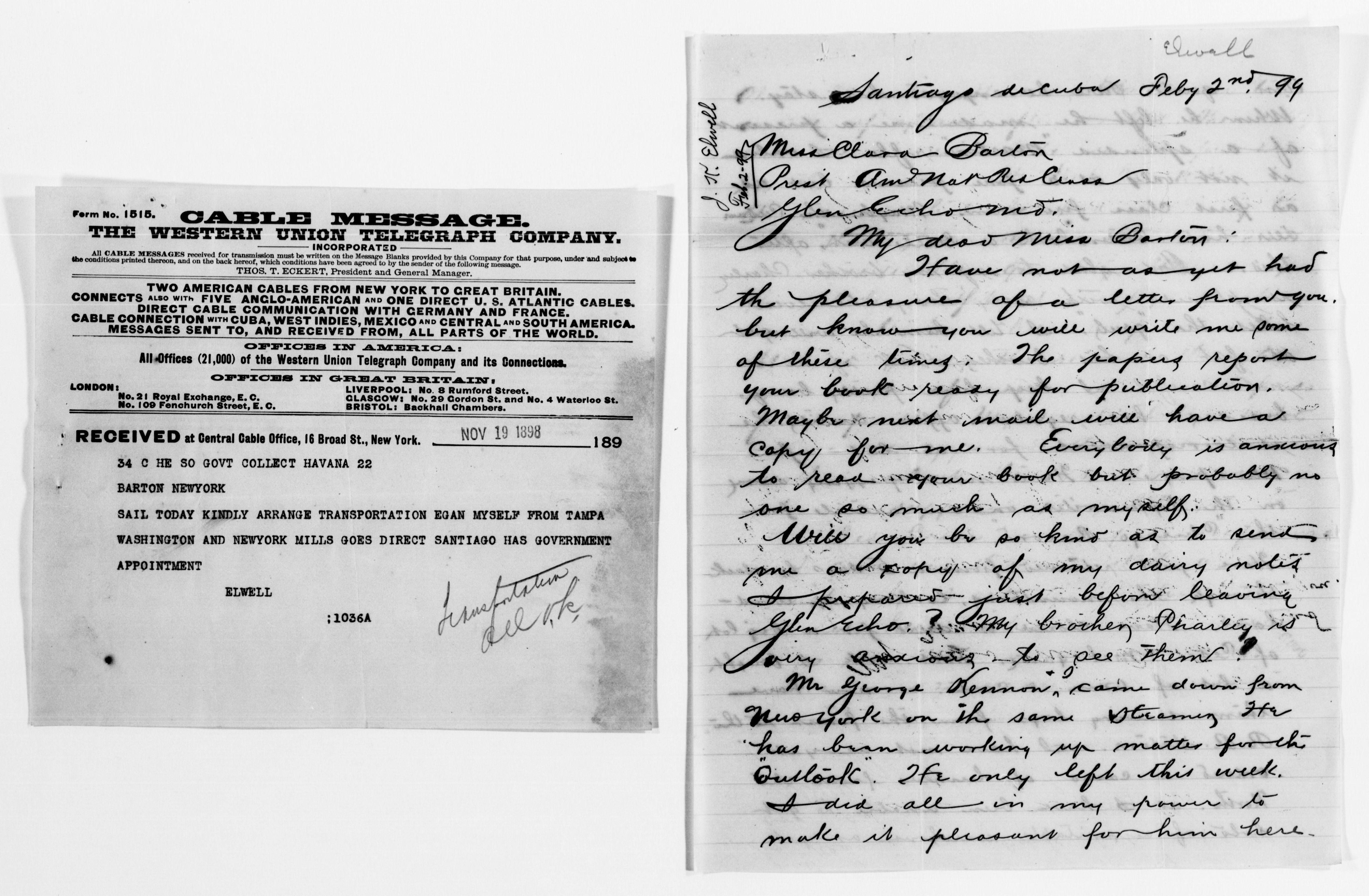 Scanned image of the current content page