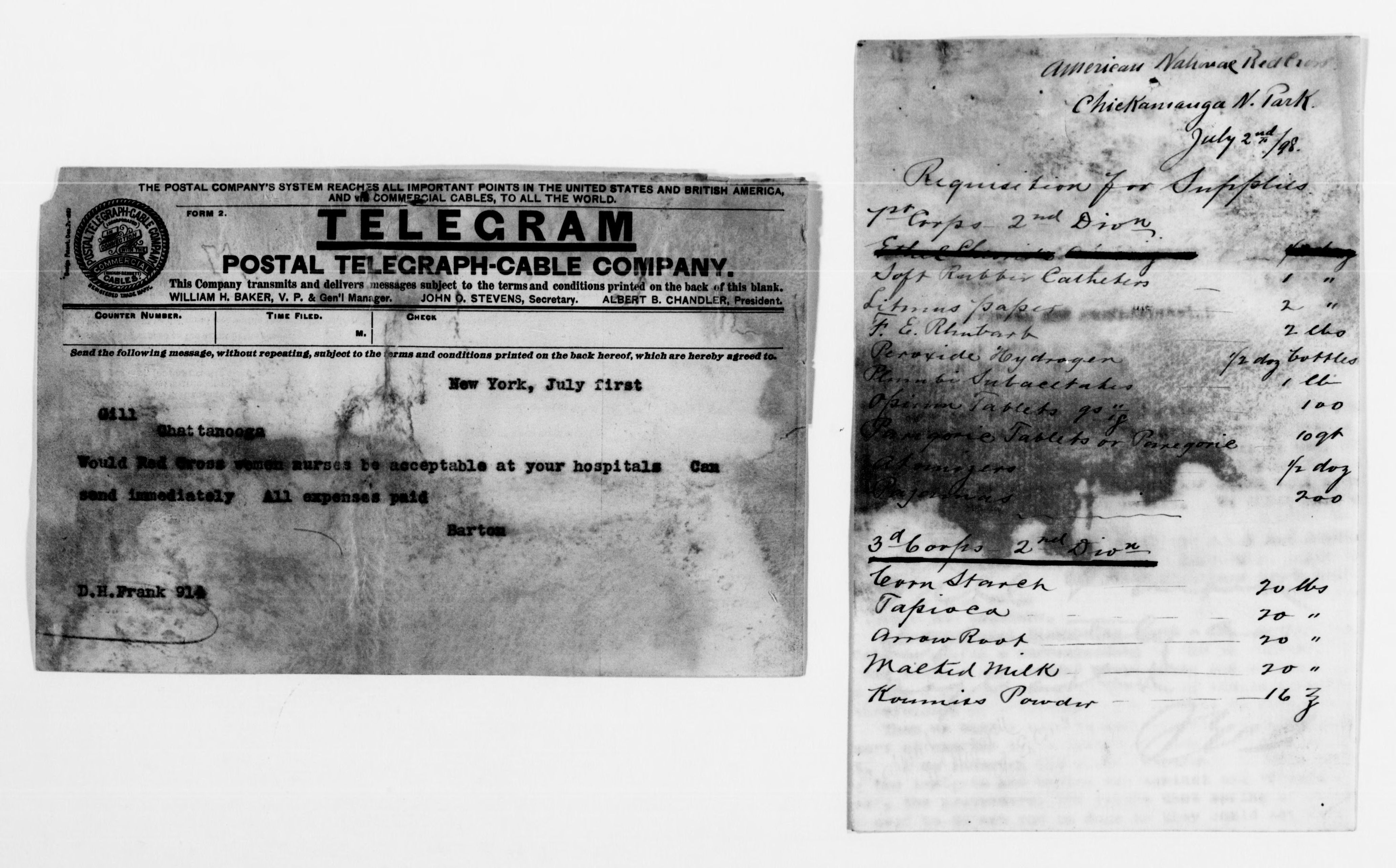 Scanned image of the current content page