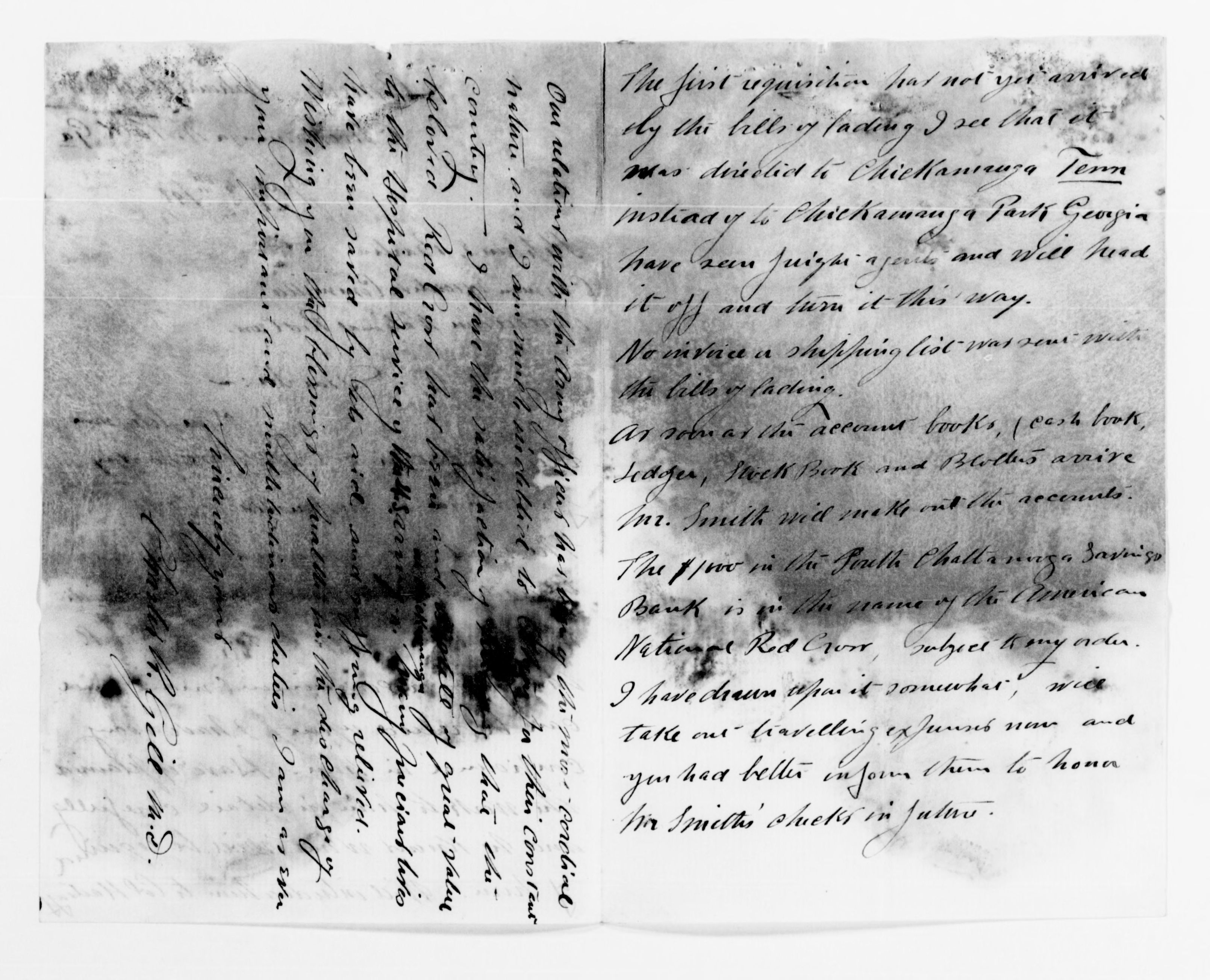 Scanned image of the current content page