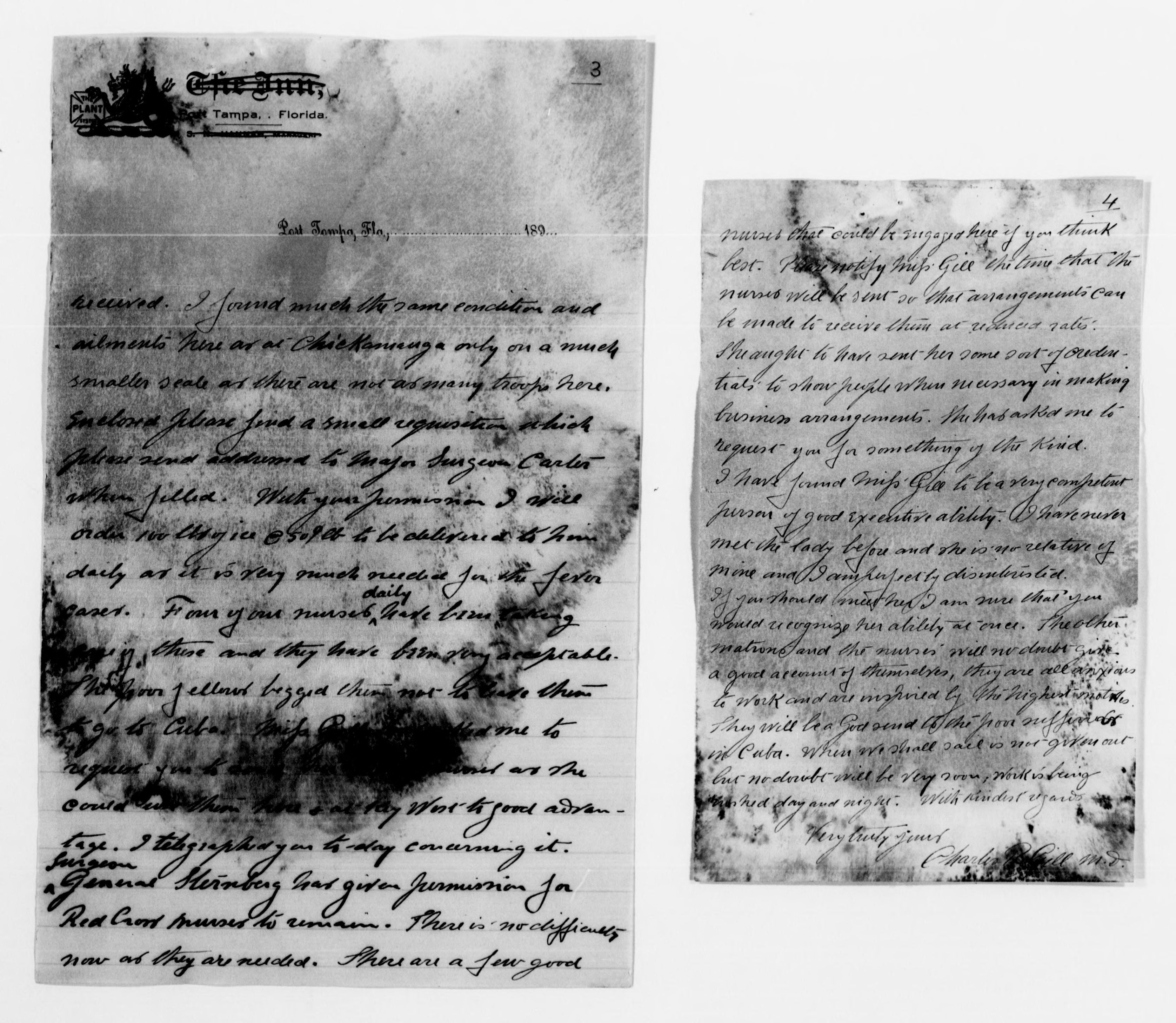 Scanned image of the current content page