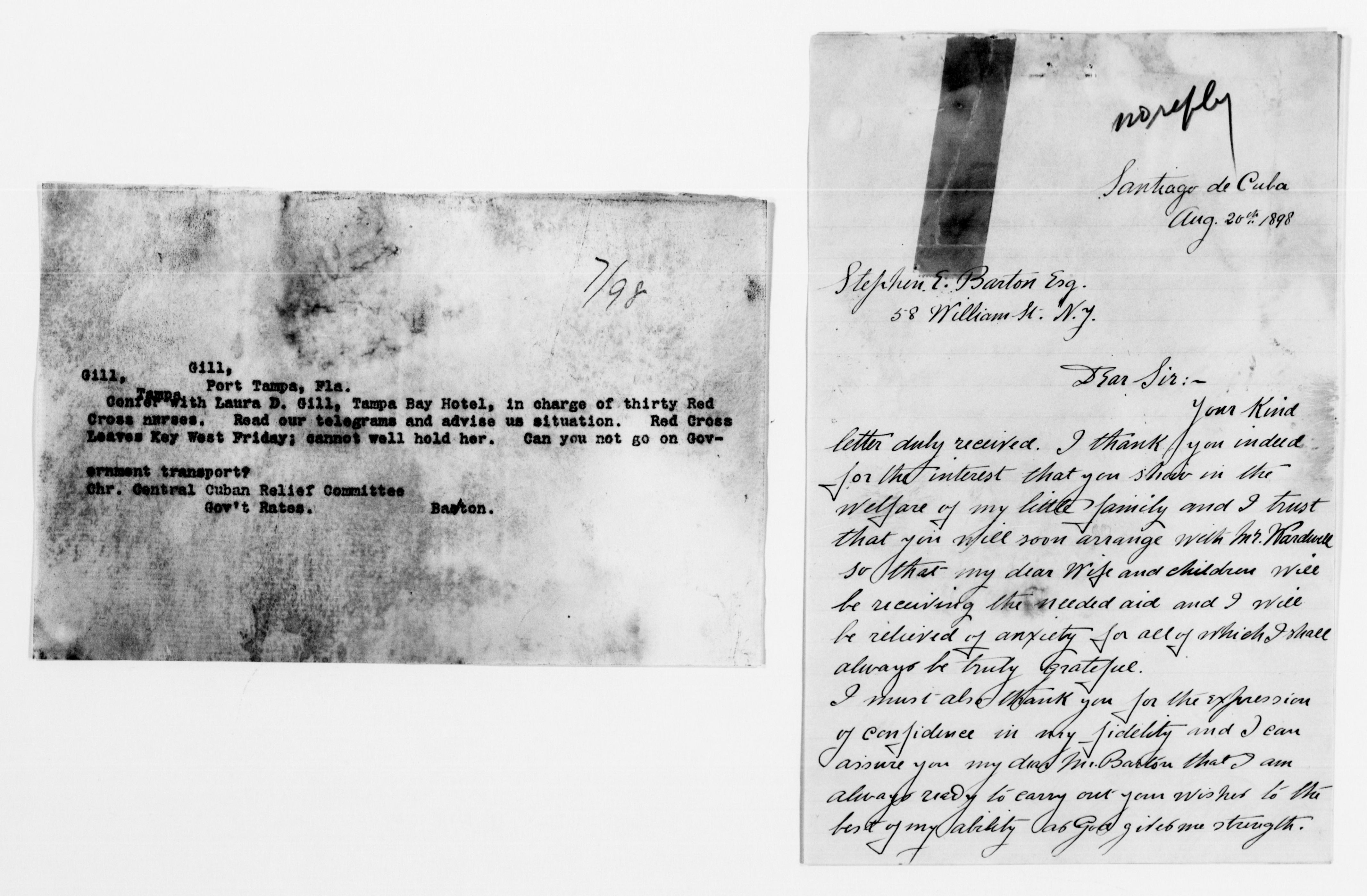 Scanned image of the current content page