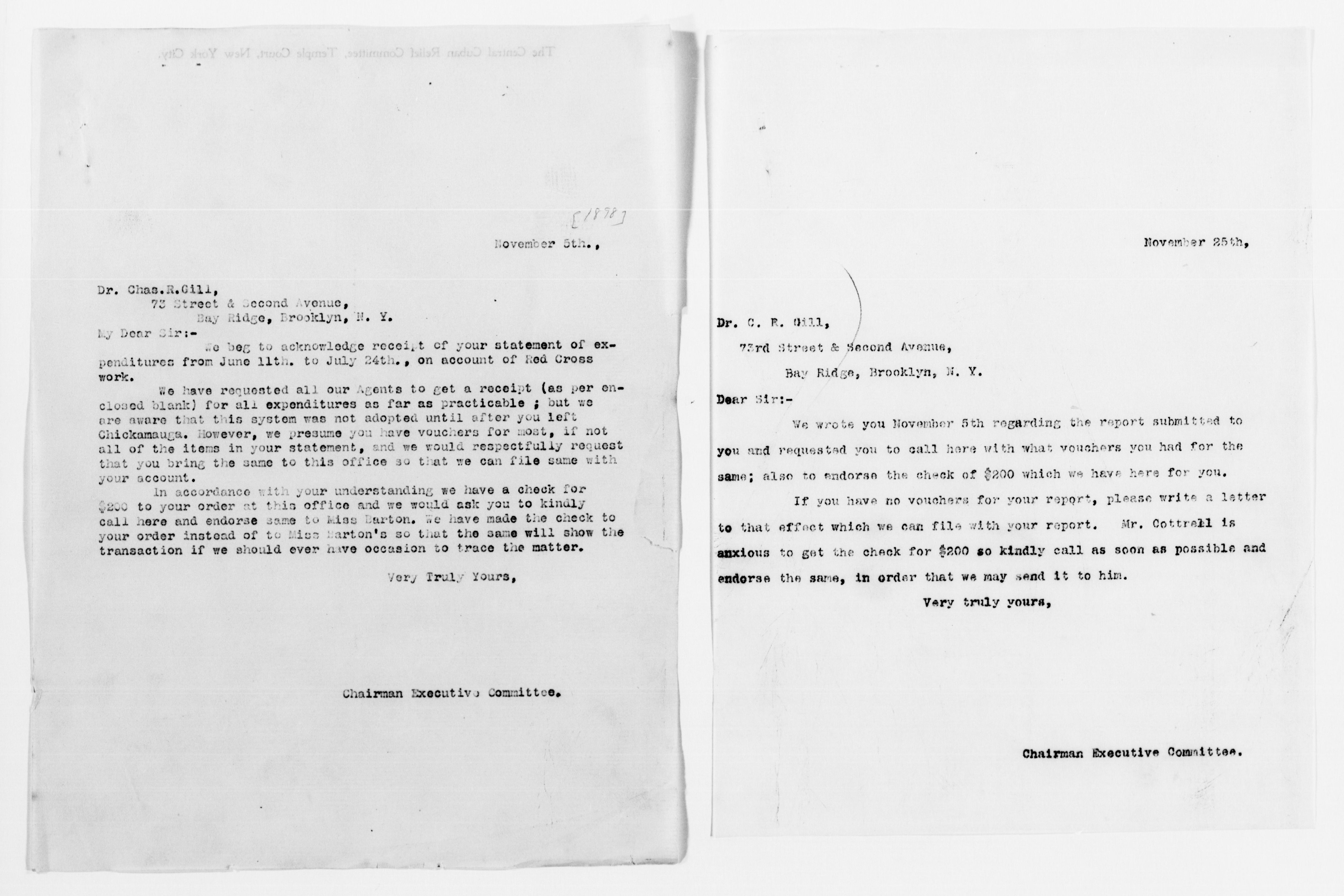 Scanned image of the current content page