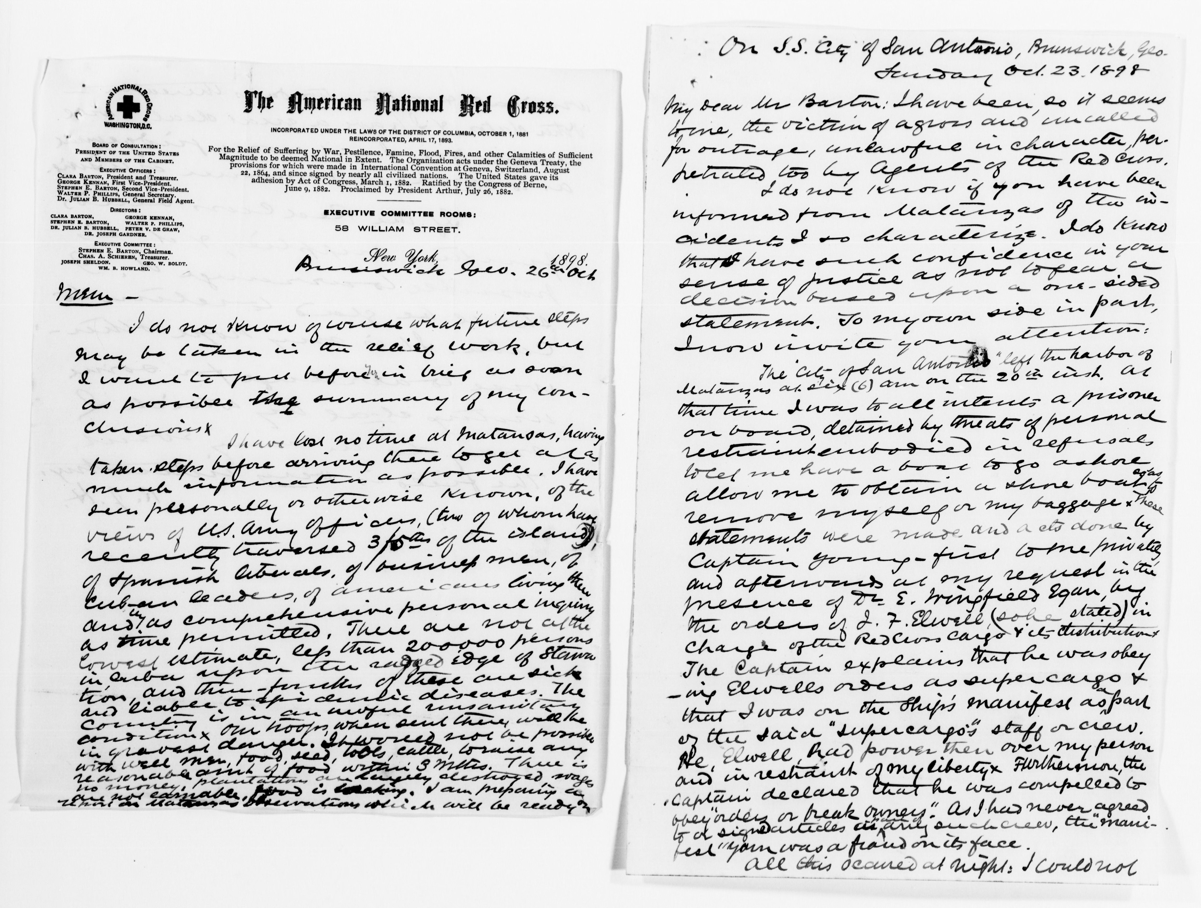 Scanned image of the current content page