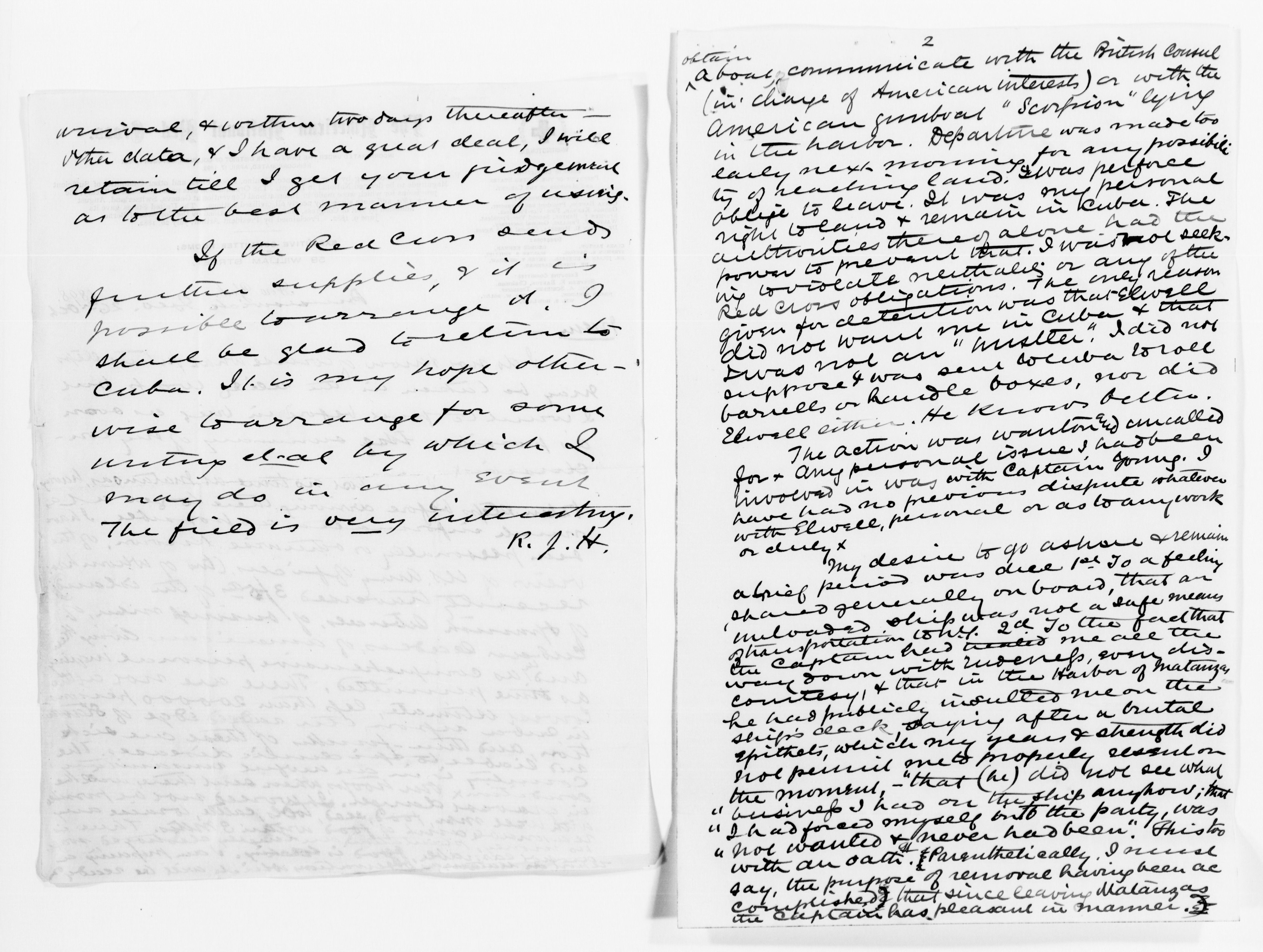 Scanned image of the current content page