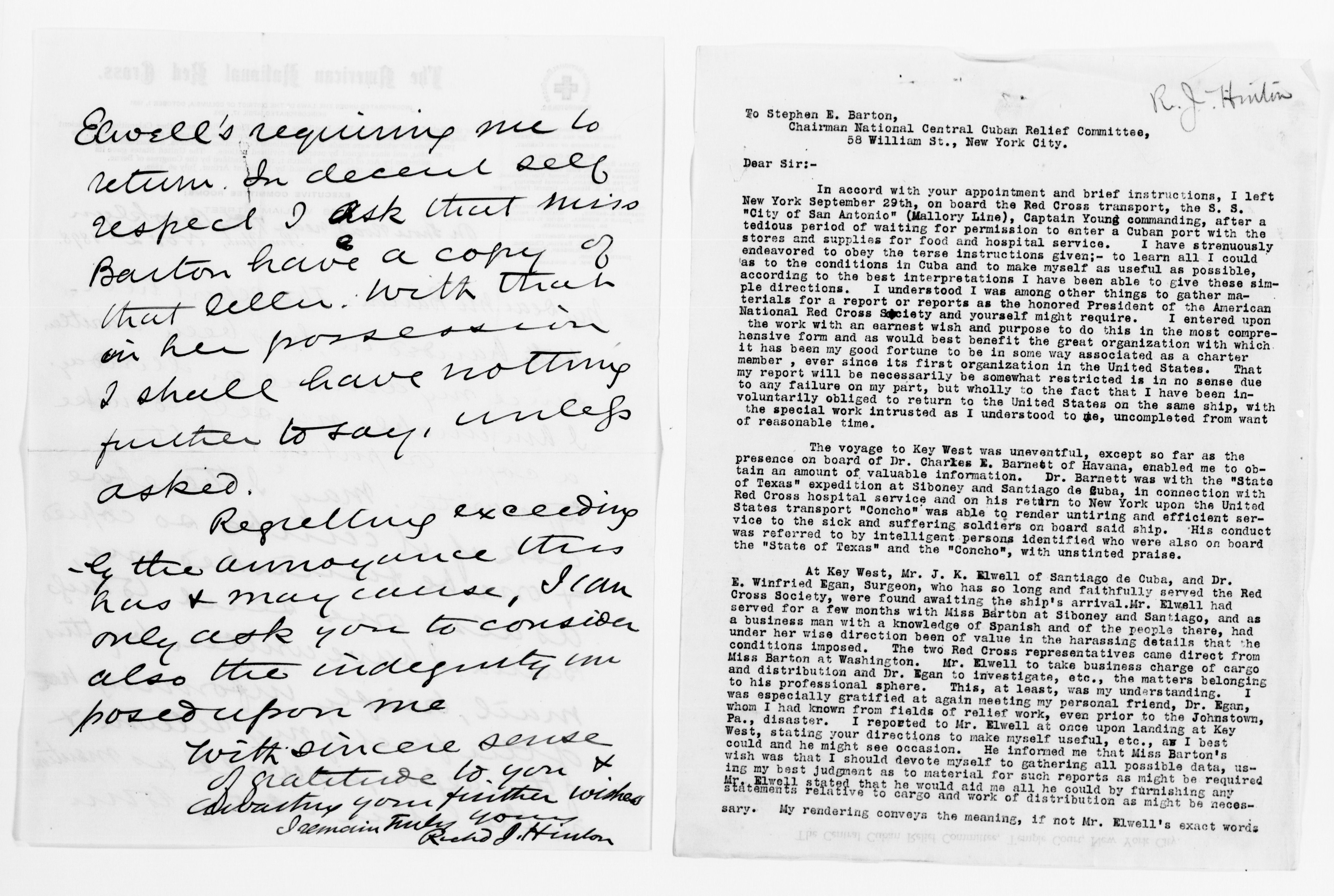 Scanned image of the current content page