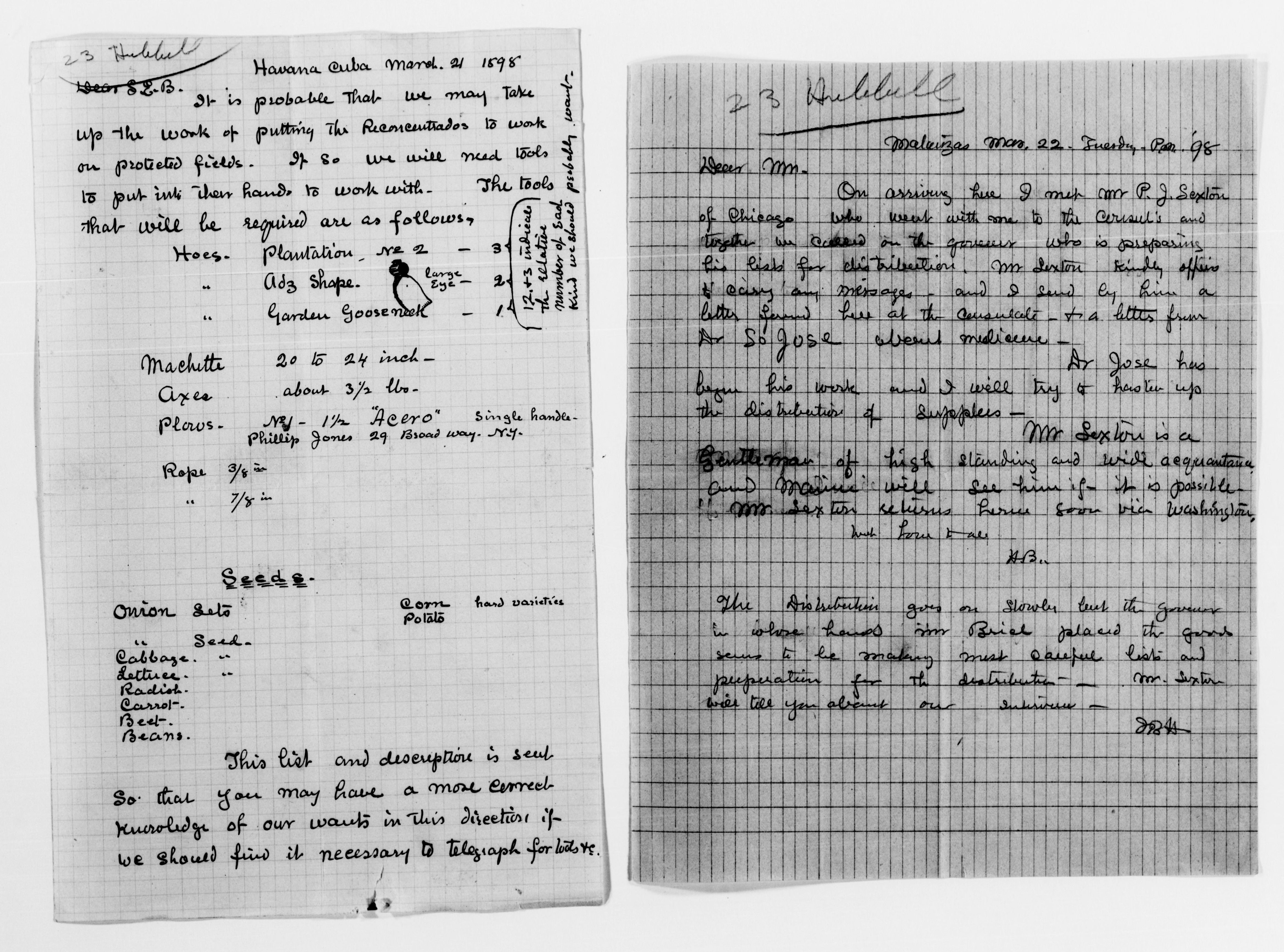 Scanned image of the current content page