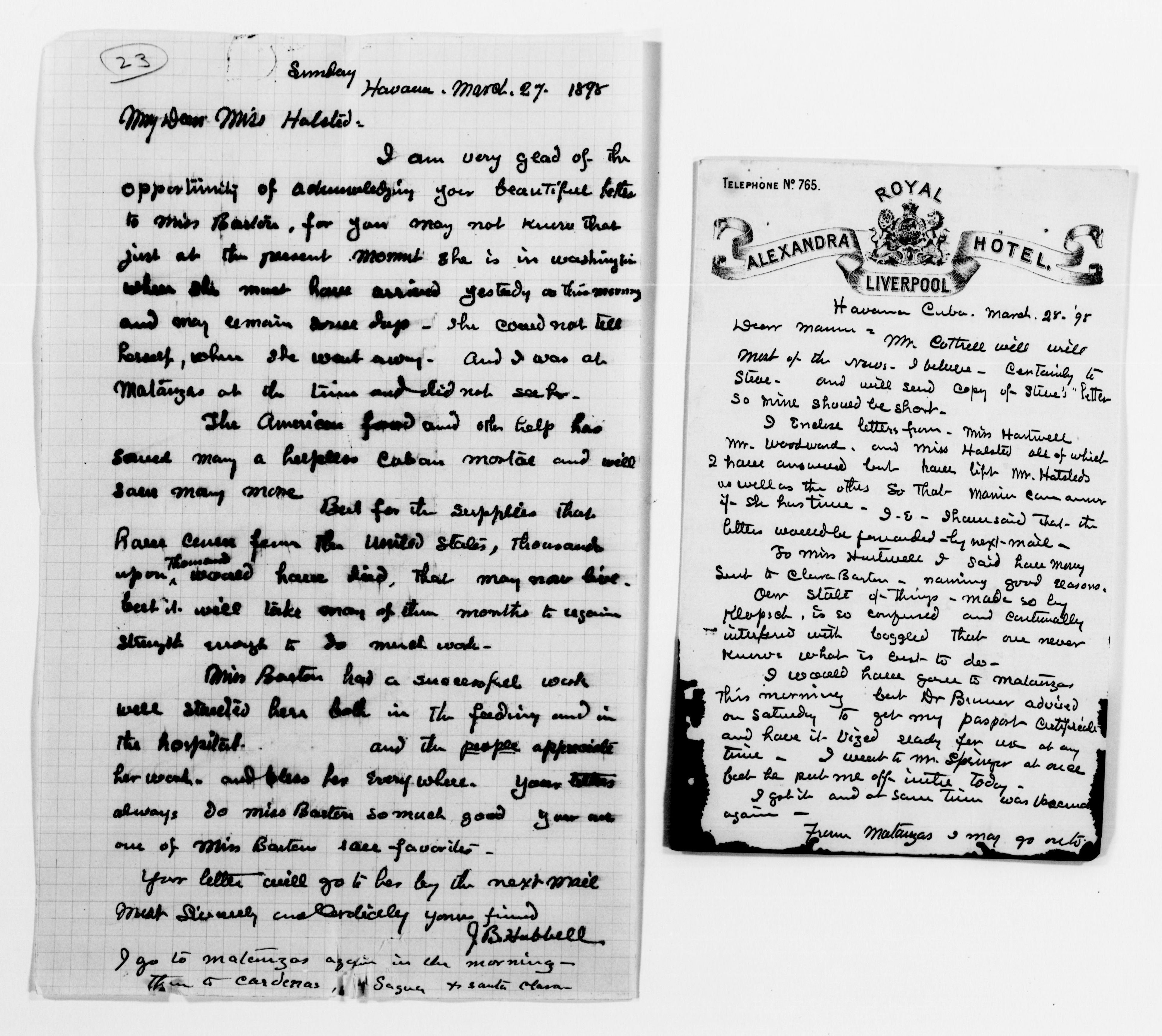 Scanned image of the current content page