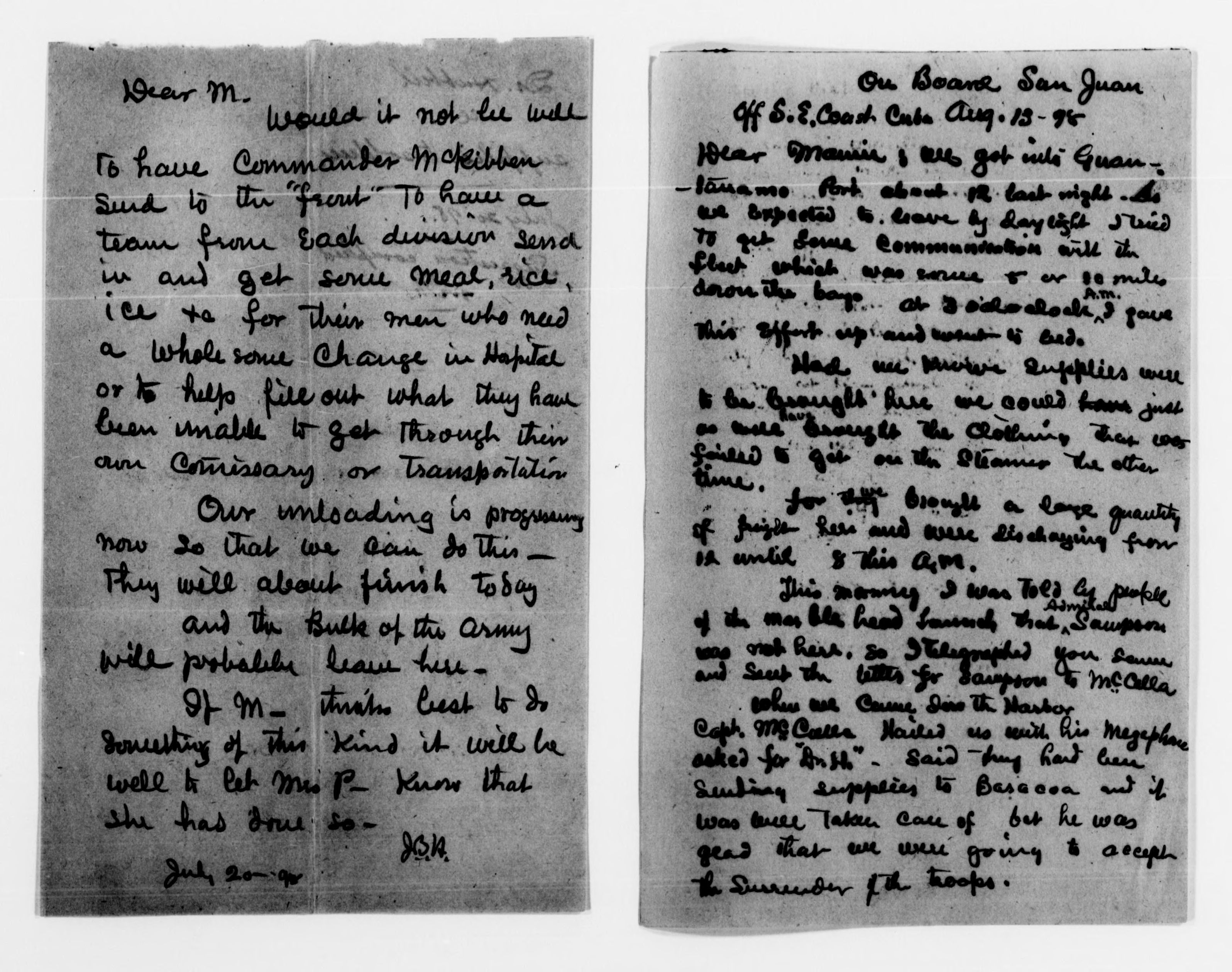 Scanned image of the current content page