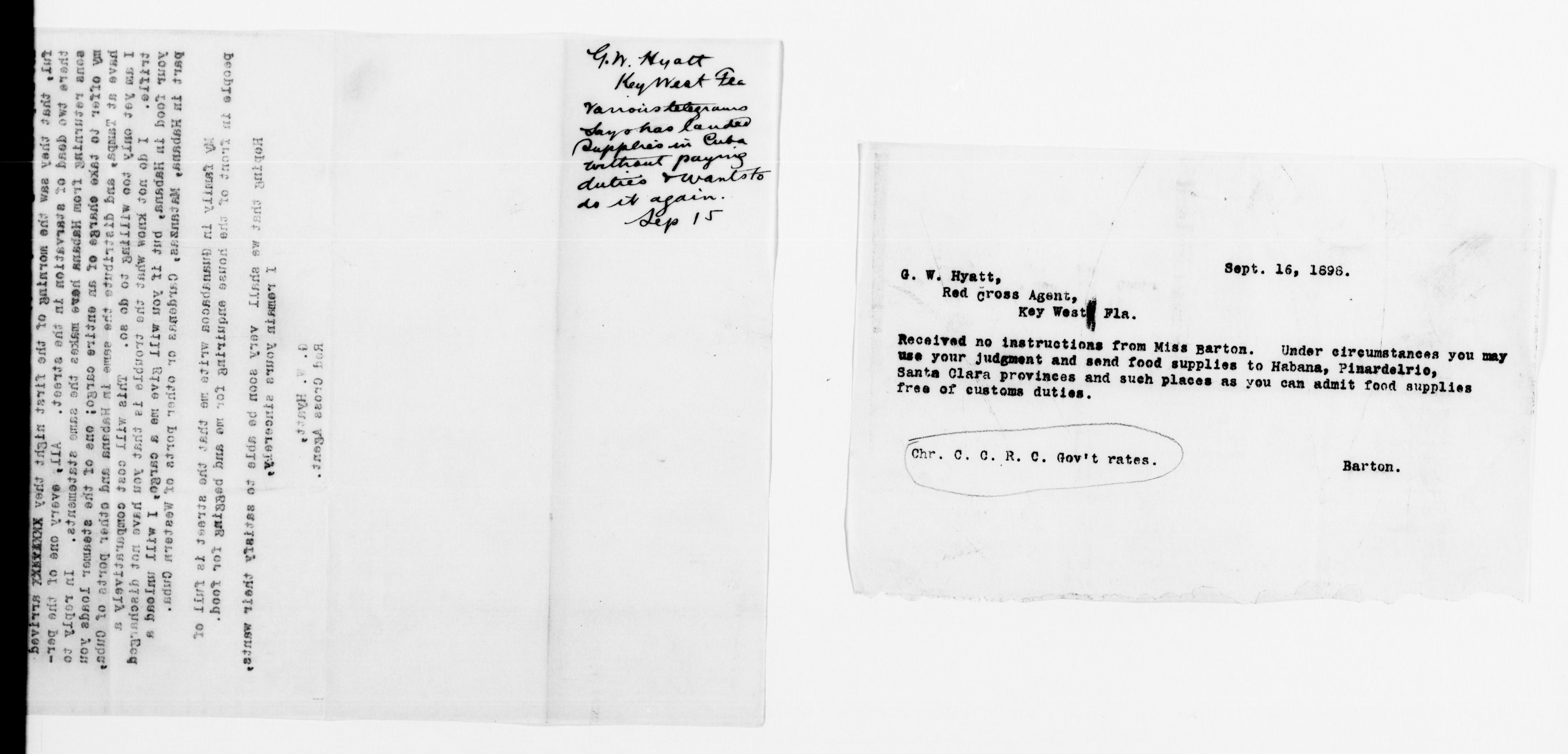 Scanned image of the current content page