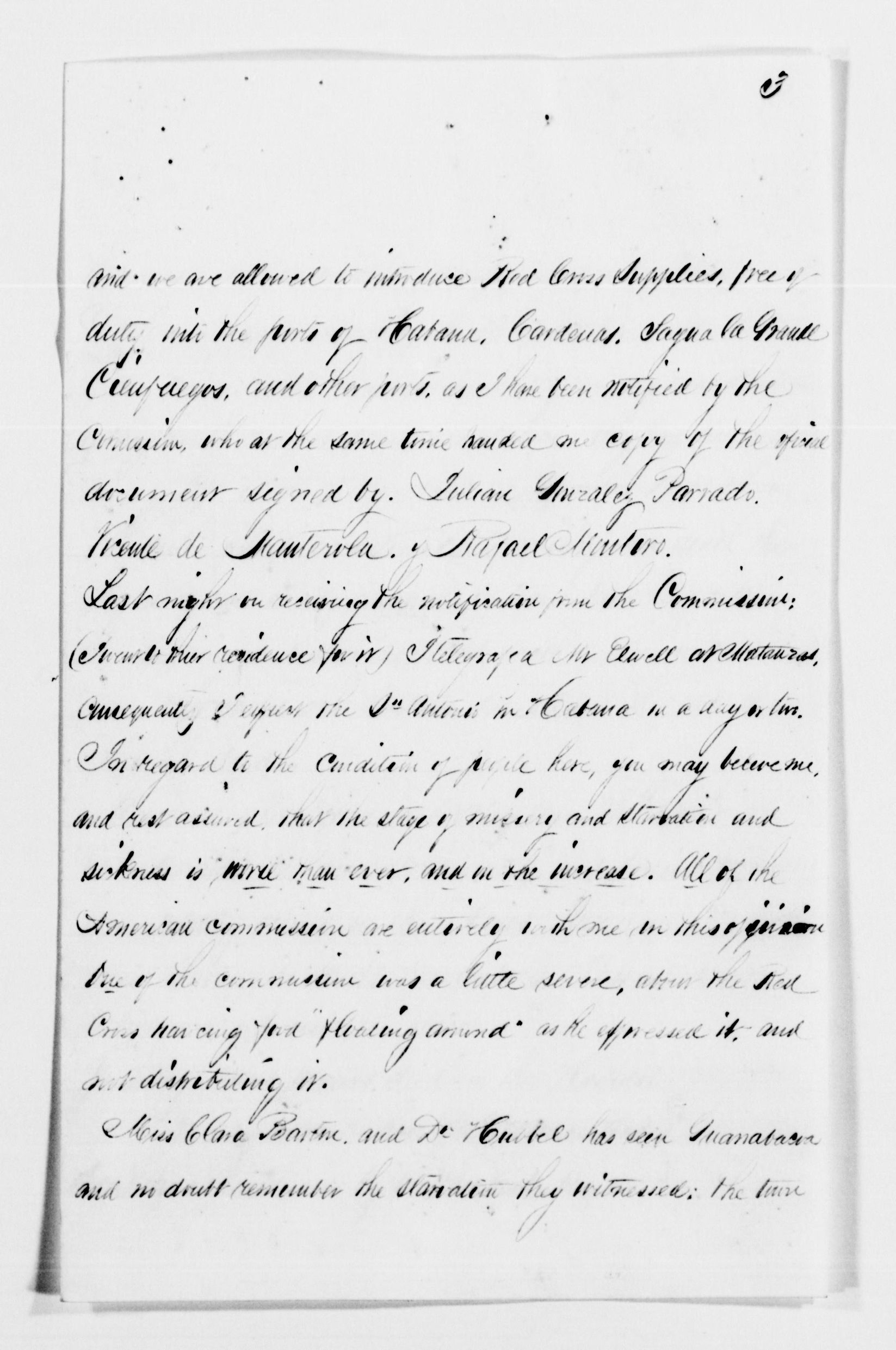 Scanned image of the current content page