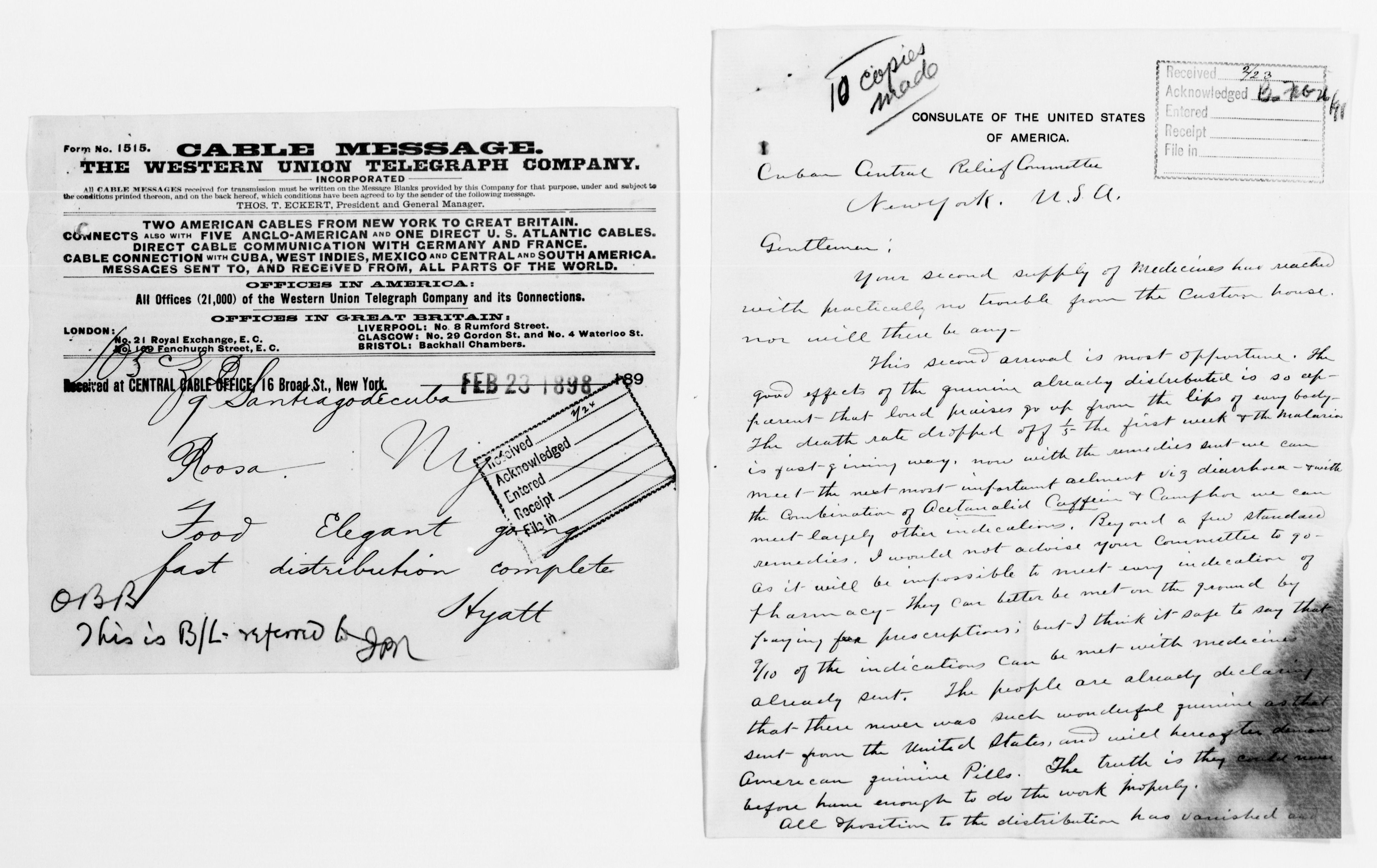 Scanned image of the current content page