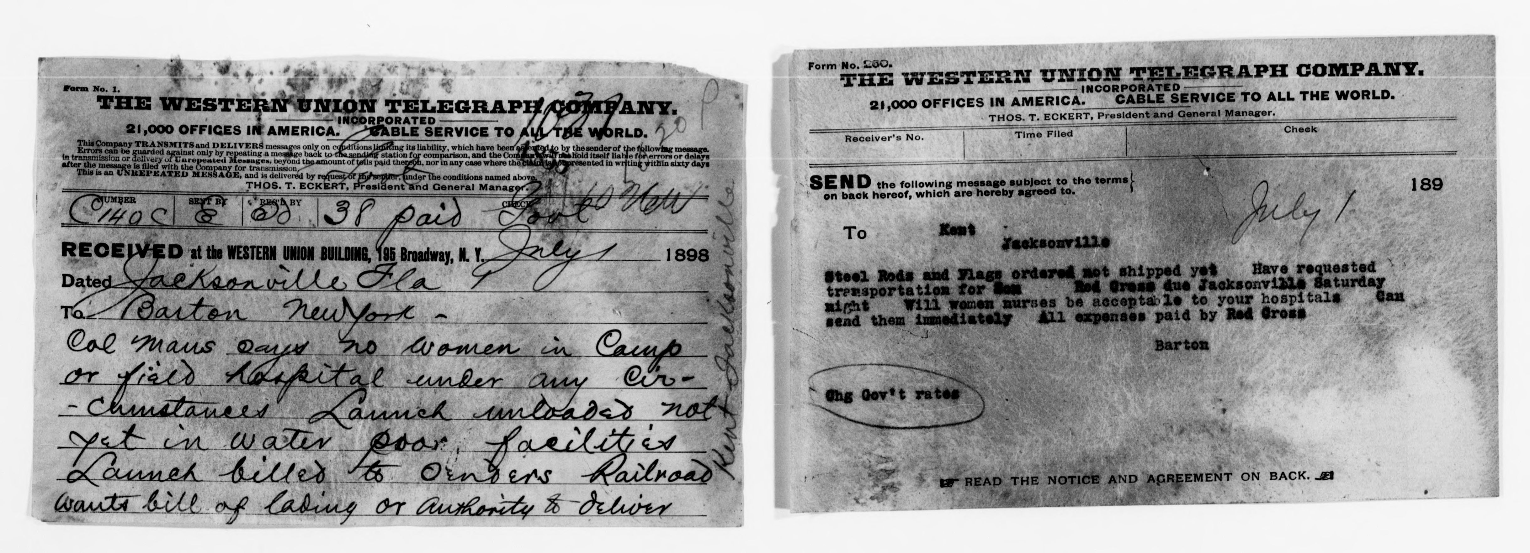 Scanned image of the current content page