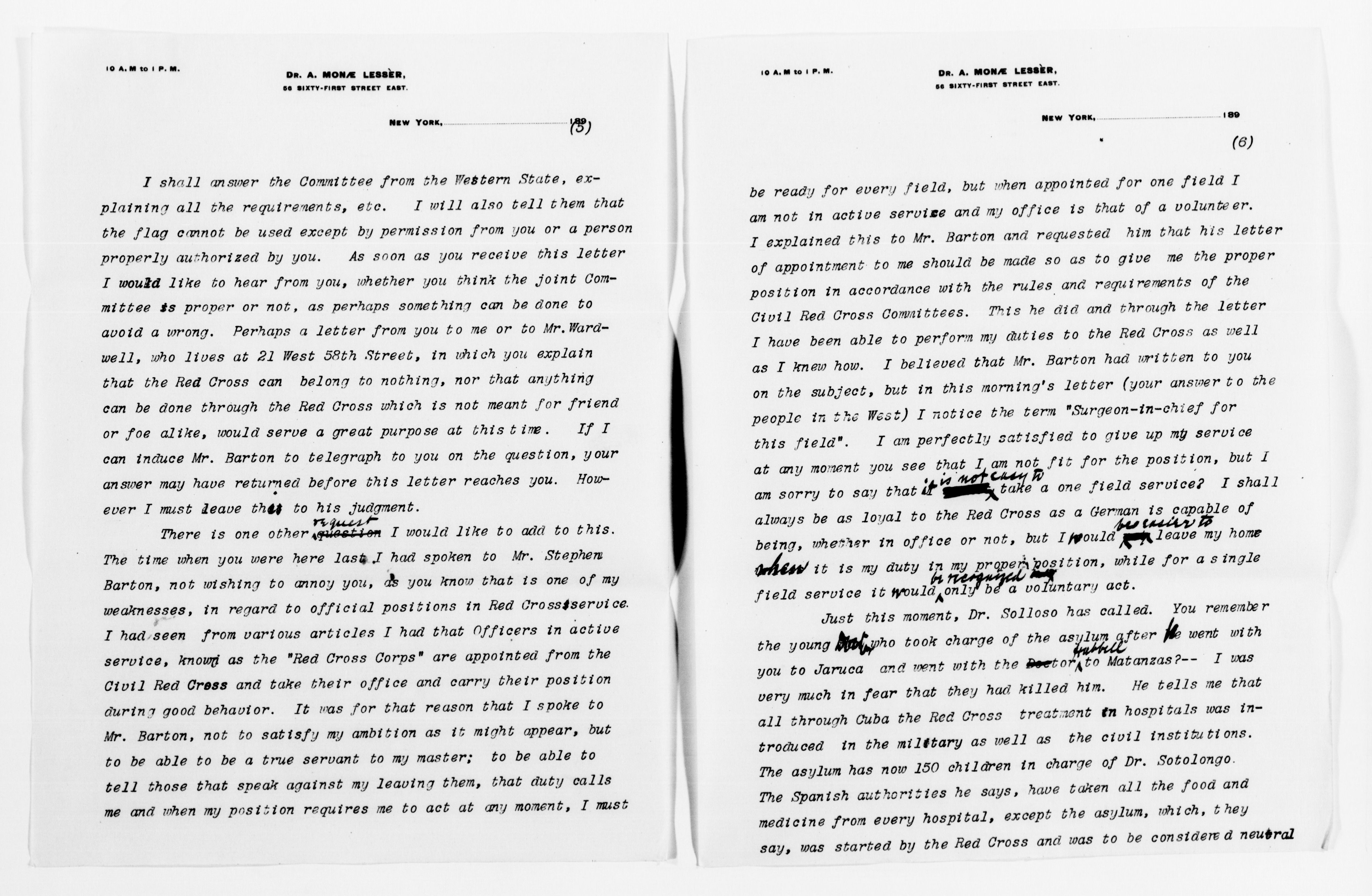 Scanned image of the current content page