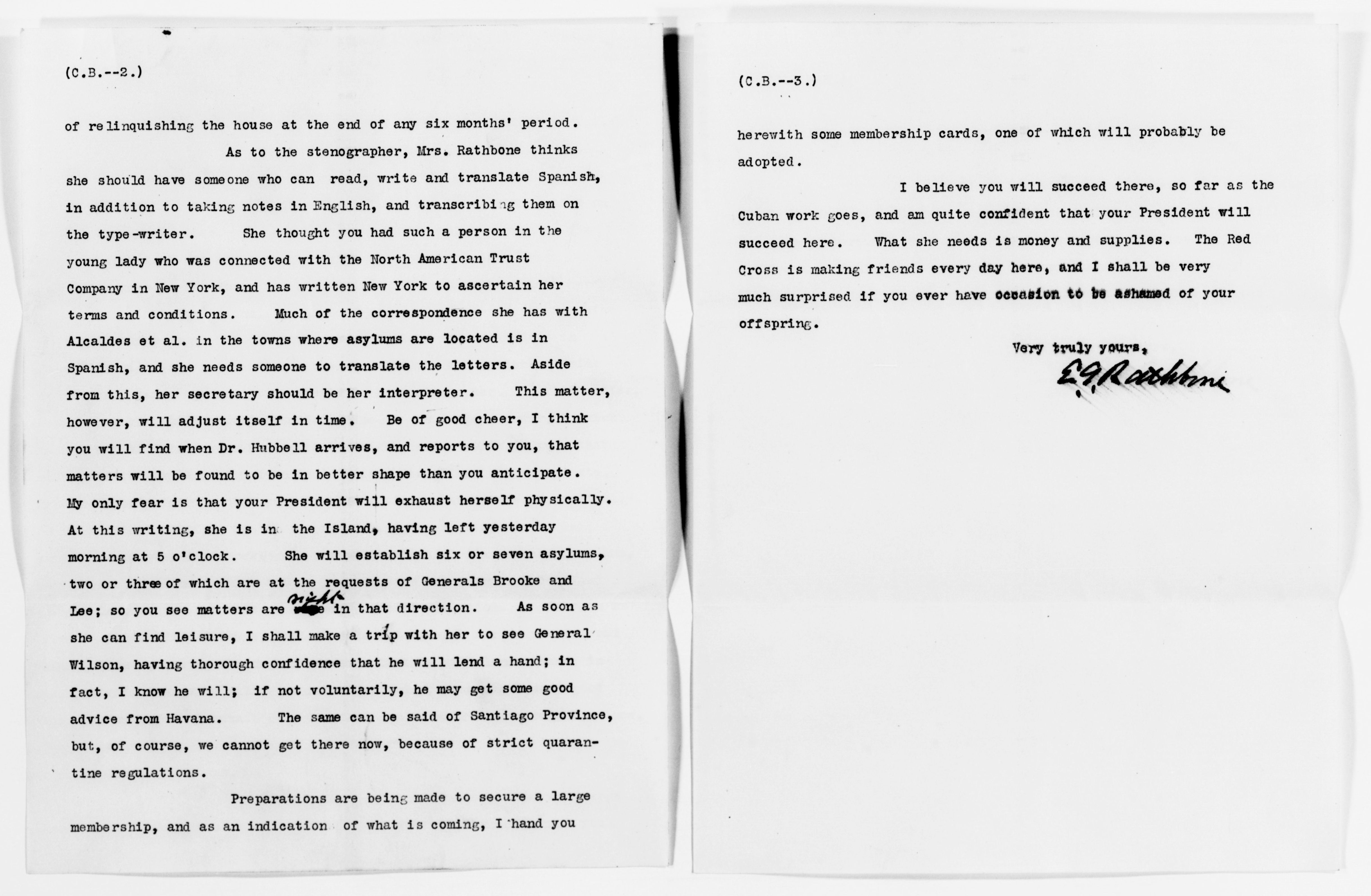 Scanned image of the current content page