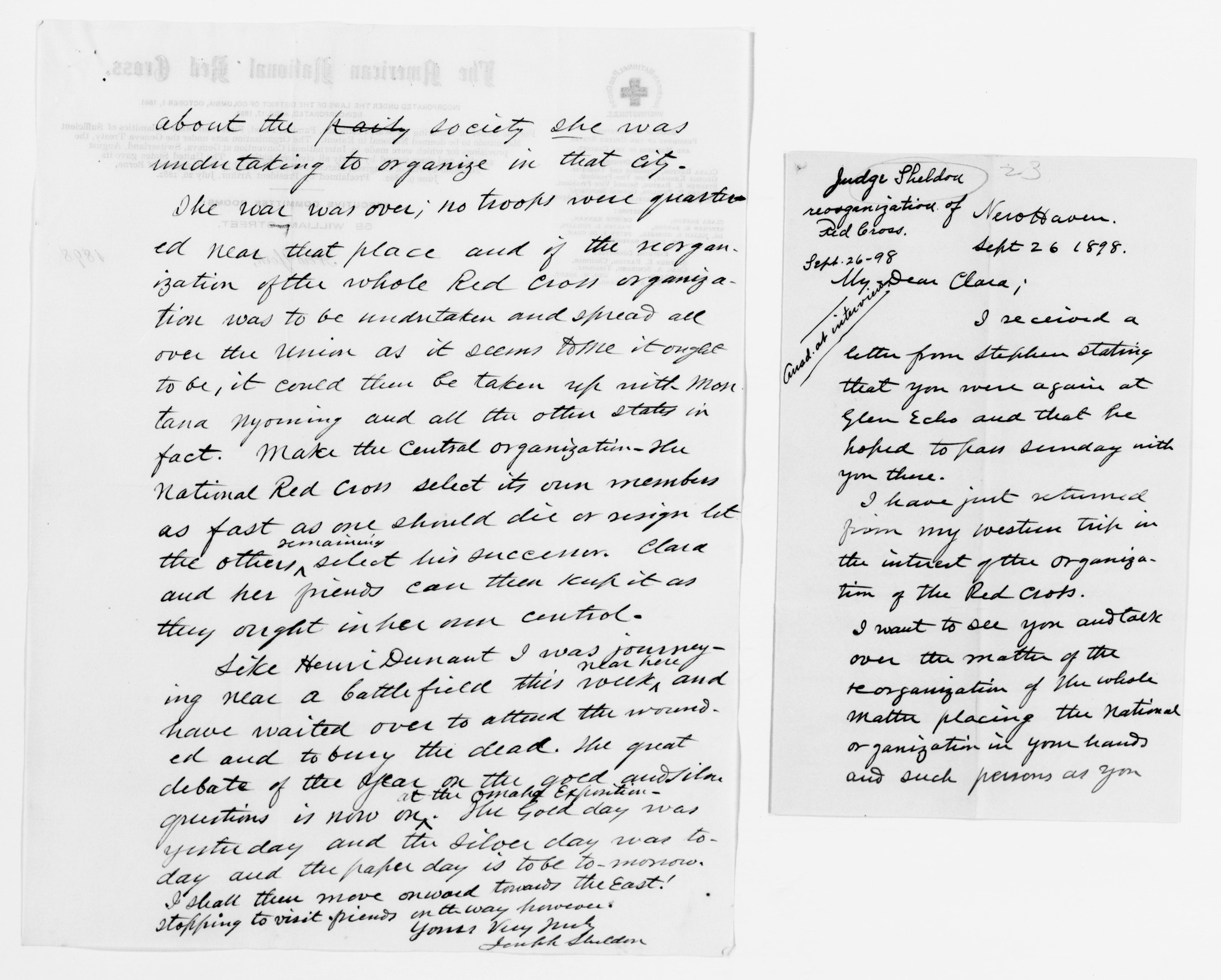 Scanned image of the current content page