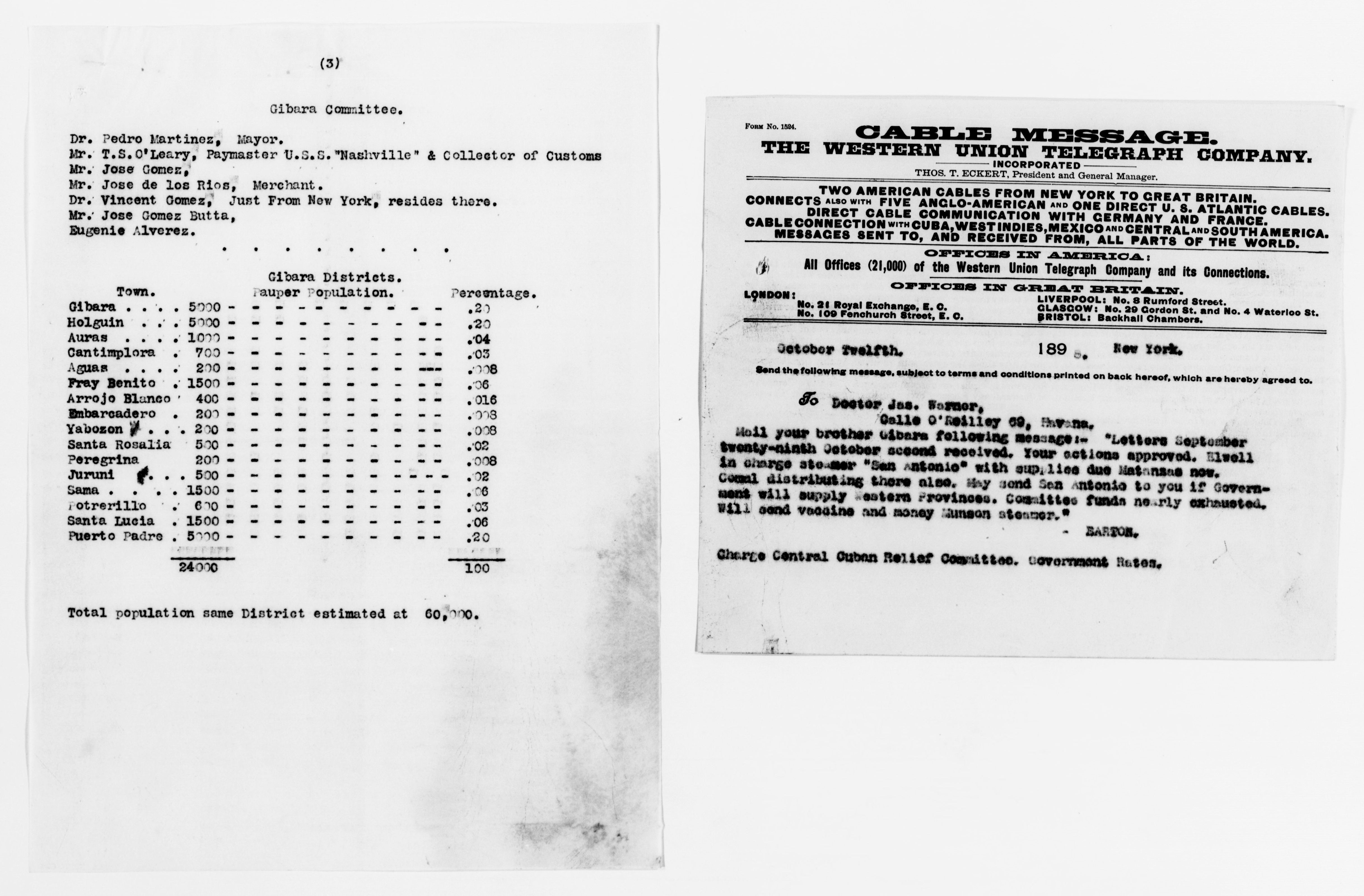 Scanned image of the current content page