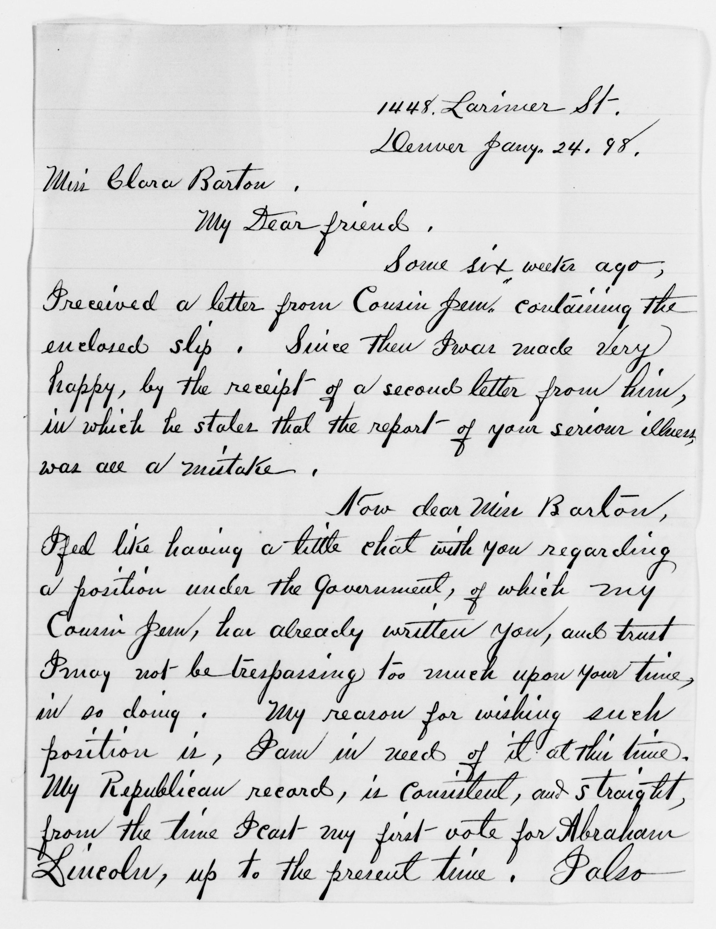 Scanned image of the current content page