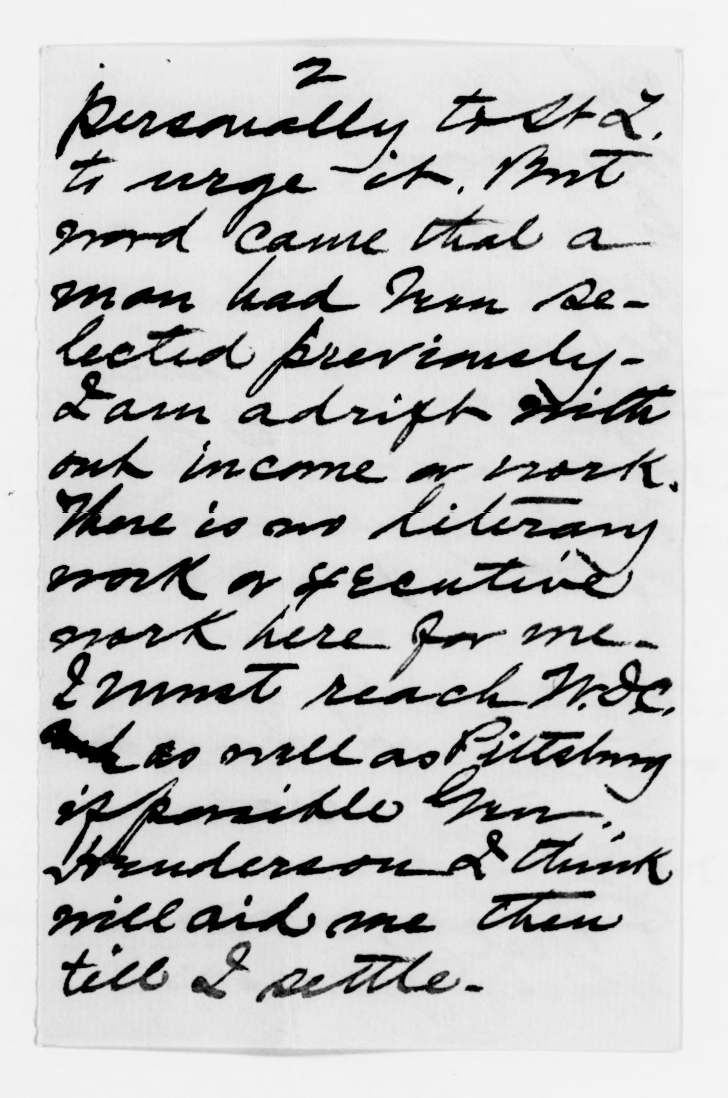 Scanned image of the current content page