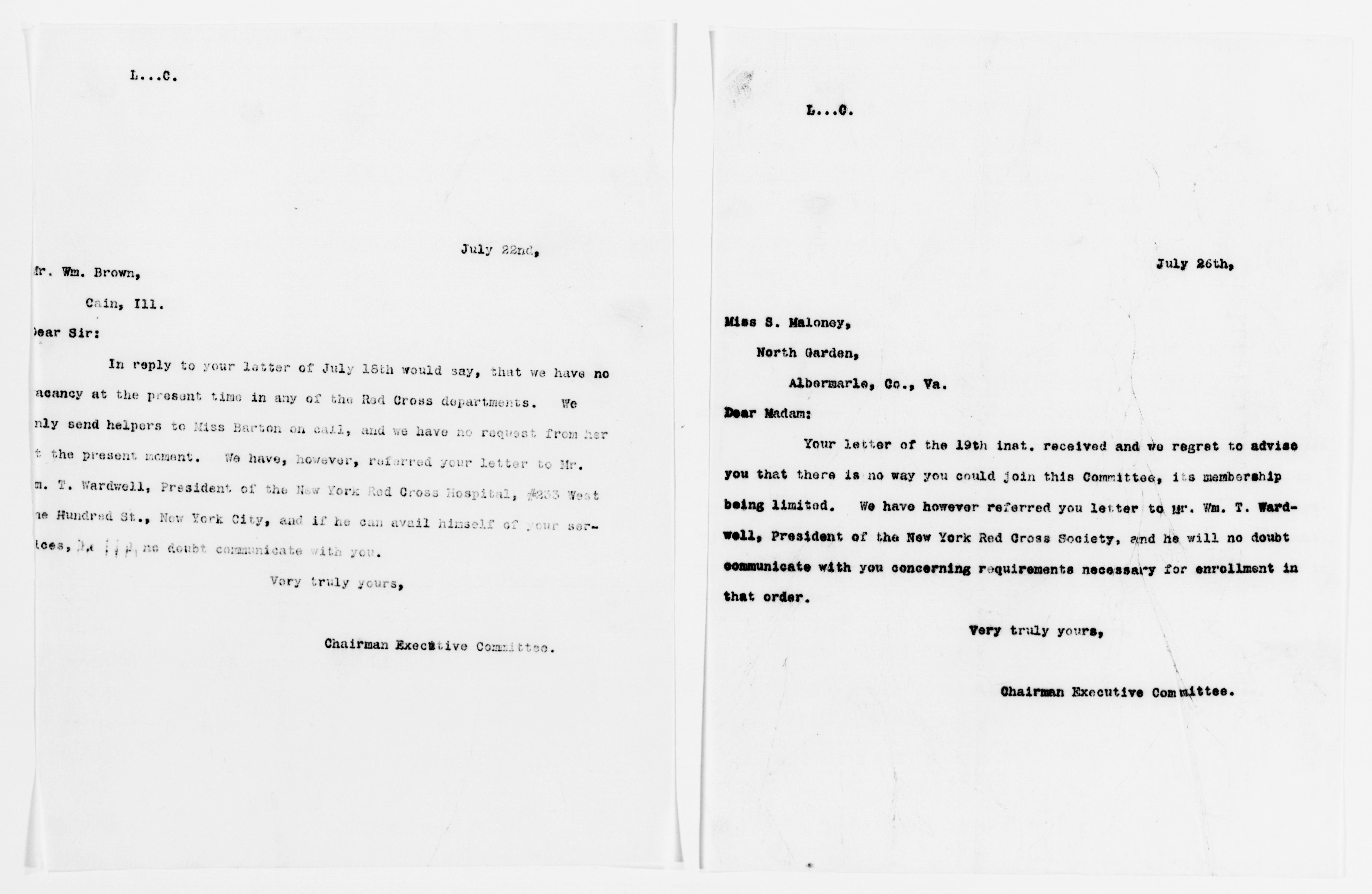 Scanned image of the current content page