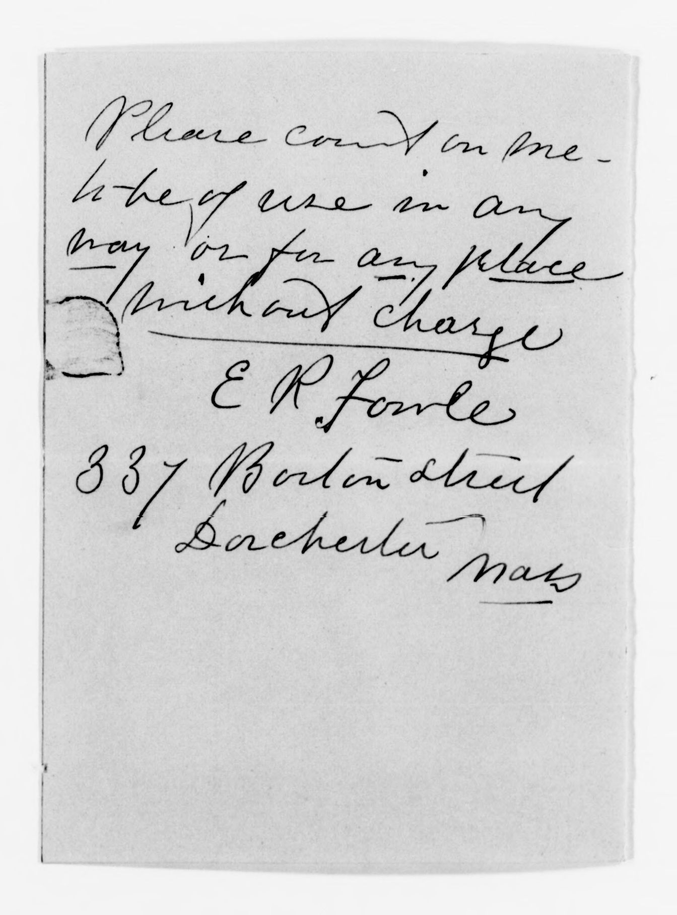 Scanned image of the current content page