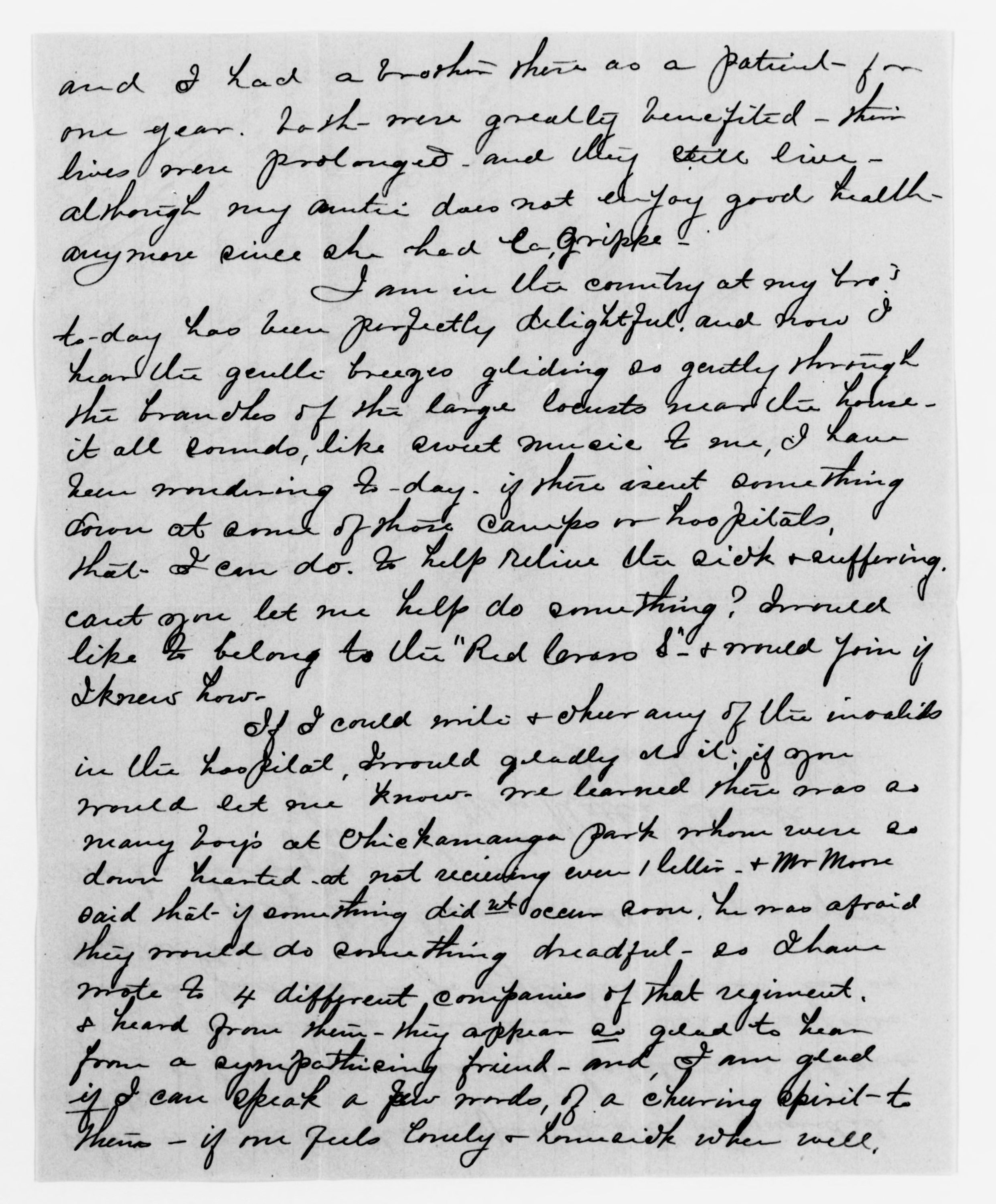 Scanned image of the current content page