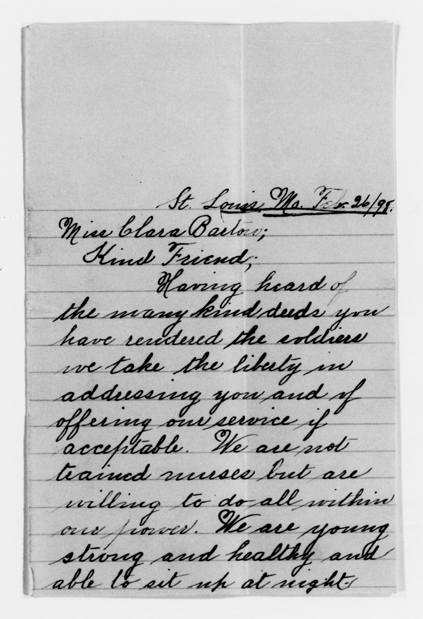 Scanned image of the current content page