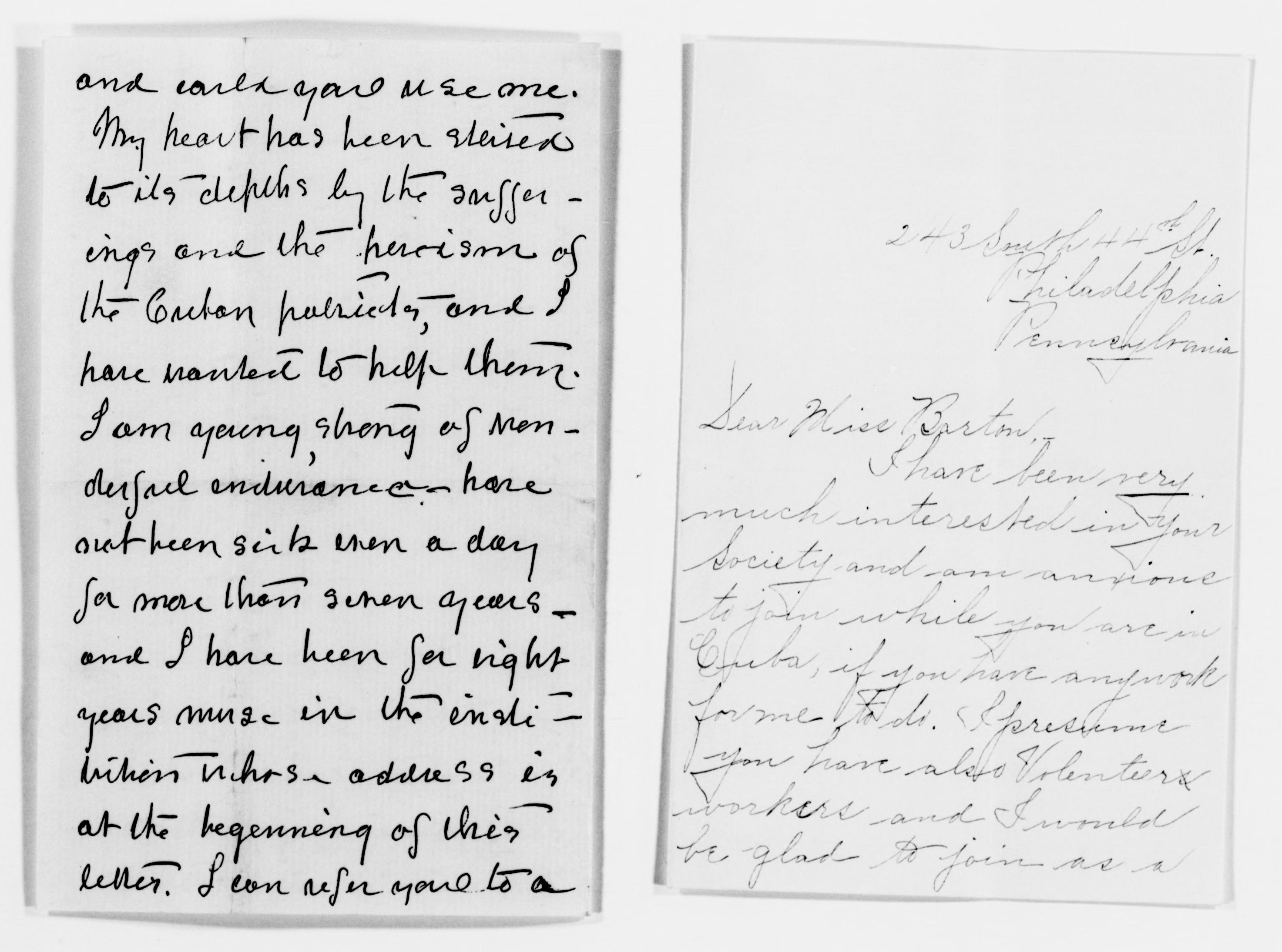 Scanned image of the current content page