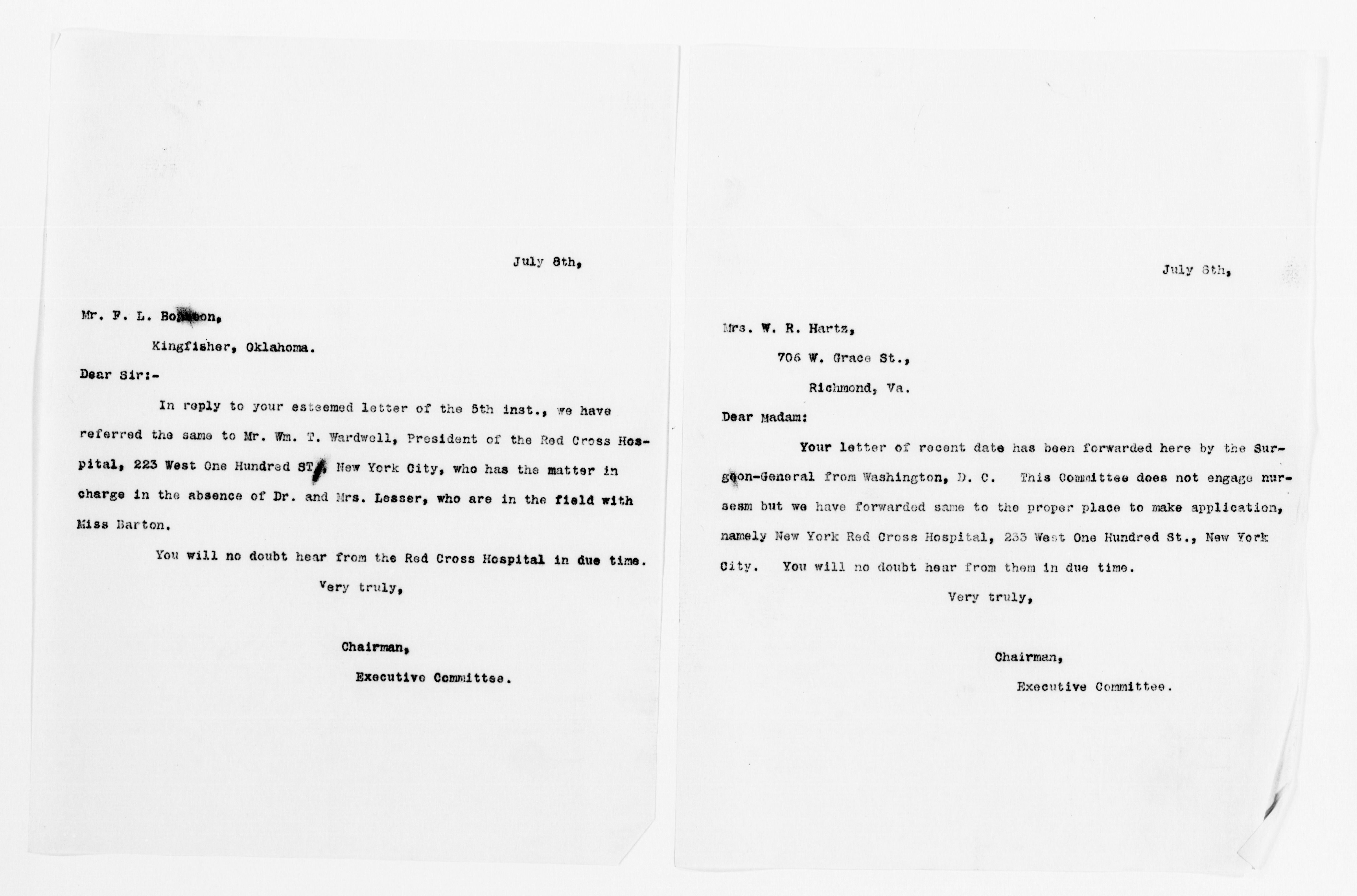 Scanned image of the current content page