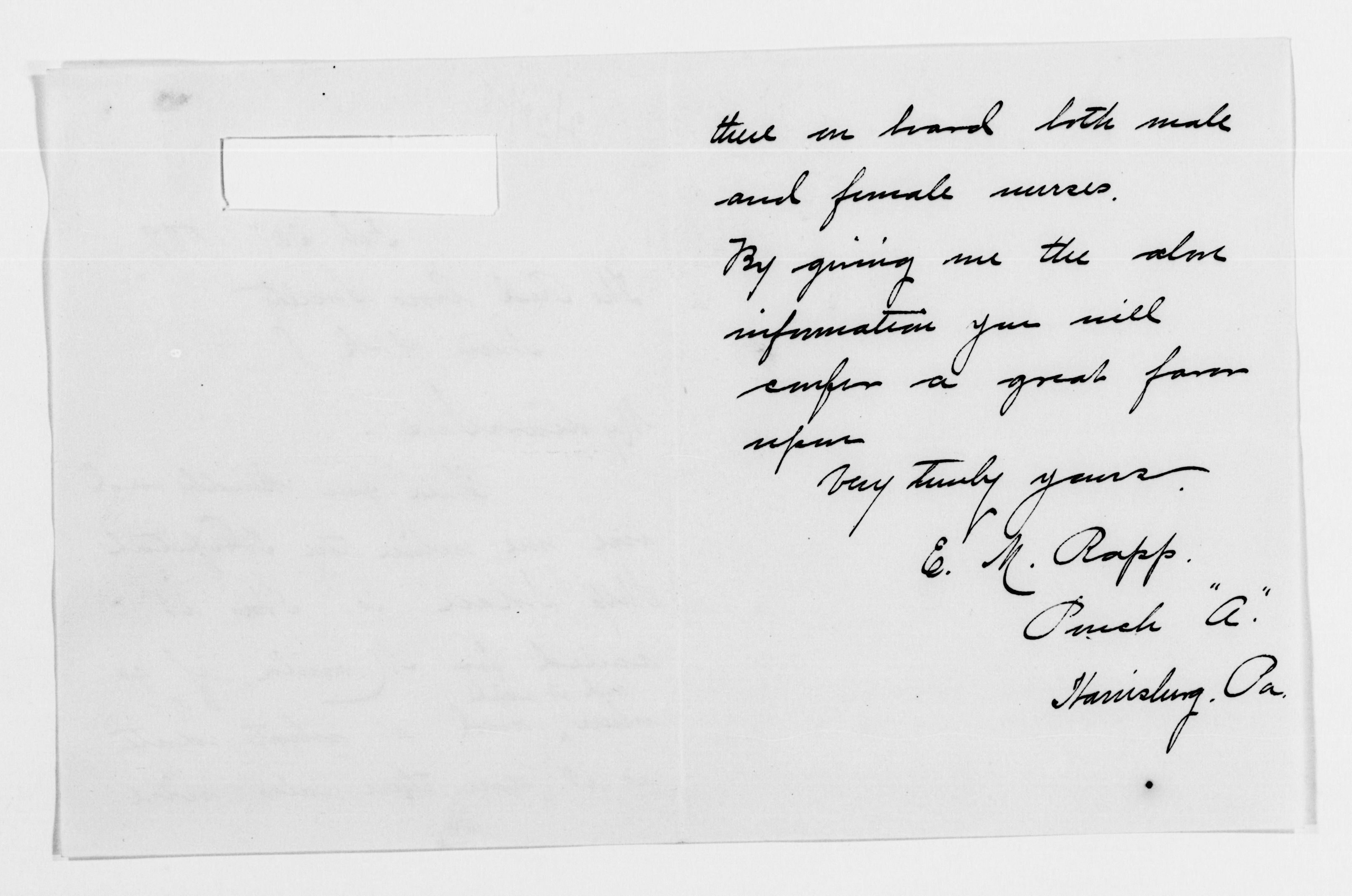 Scanned image of the current content page