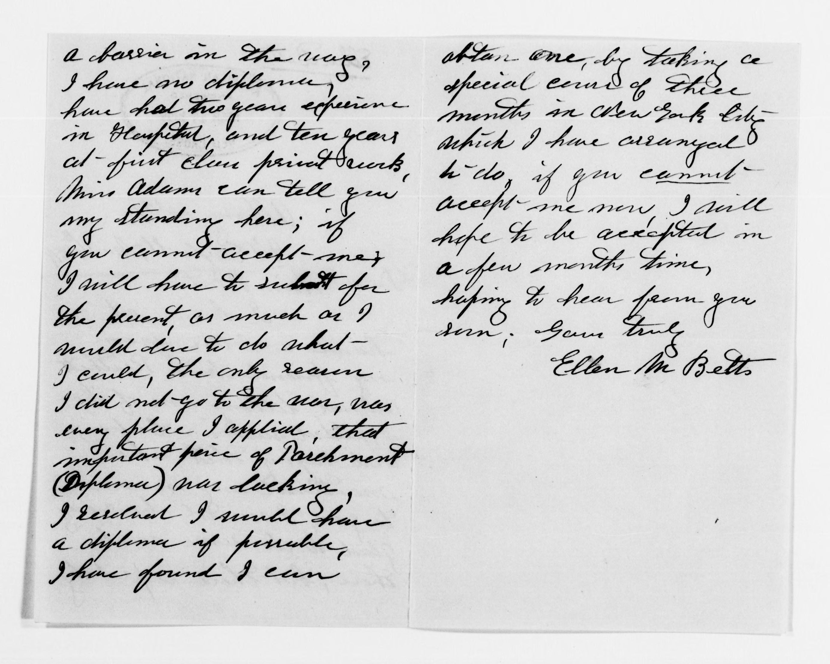 Scanned image of the current content page