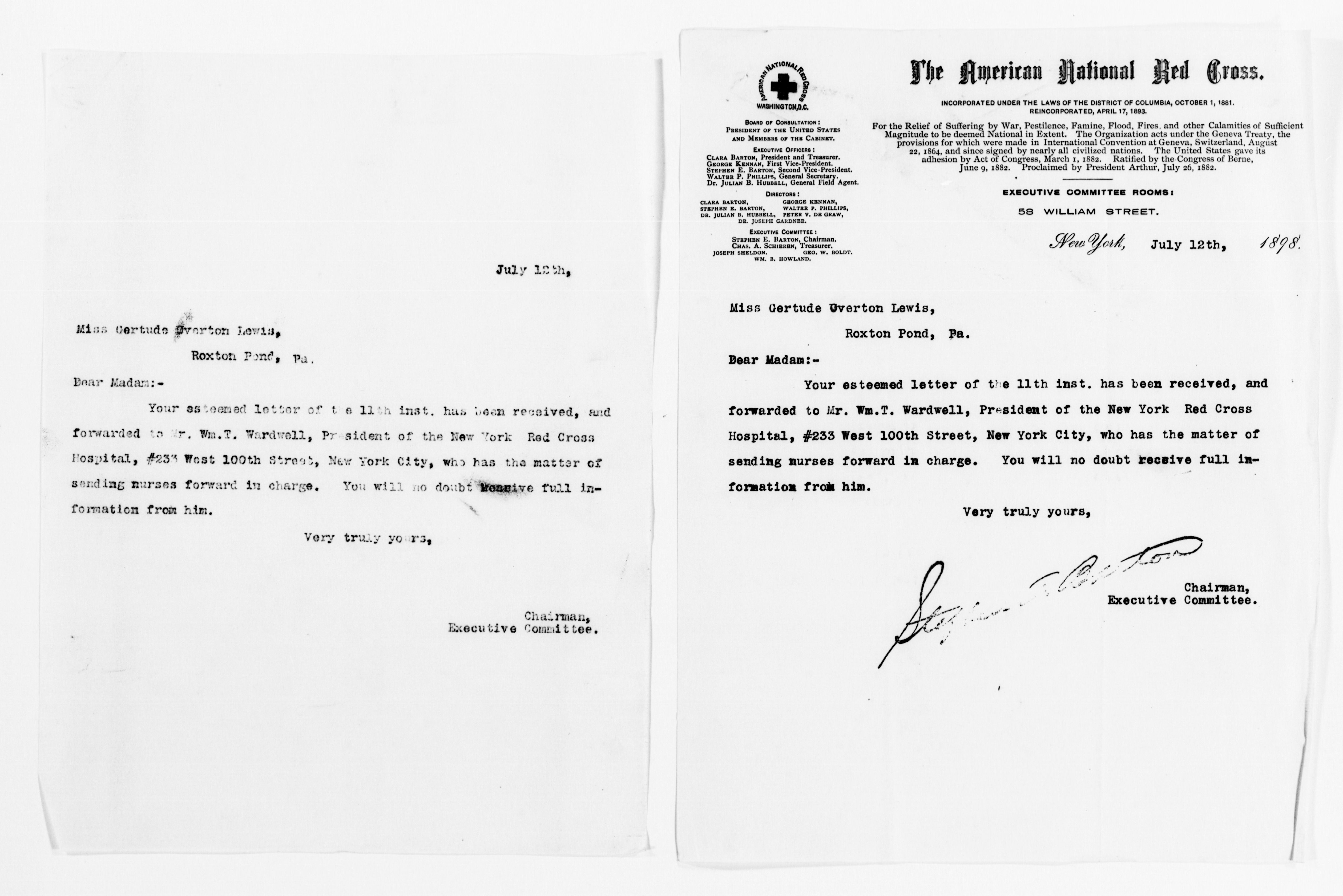 Scanned image of the current content page