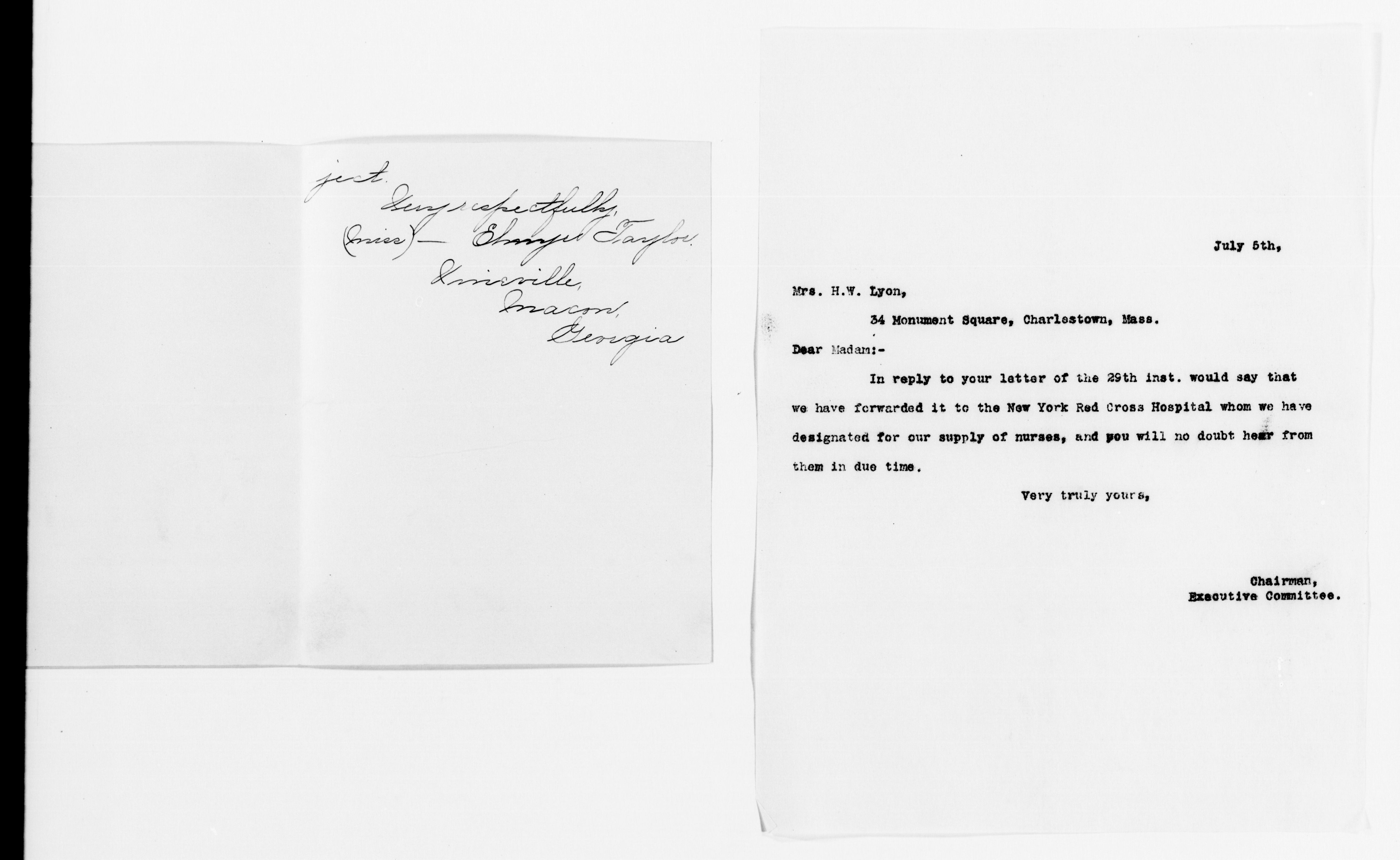 Scanned image of the current content page