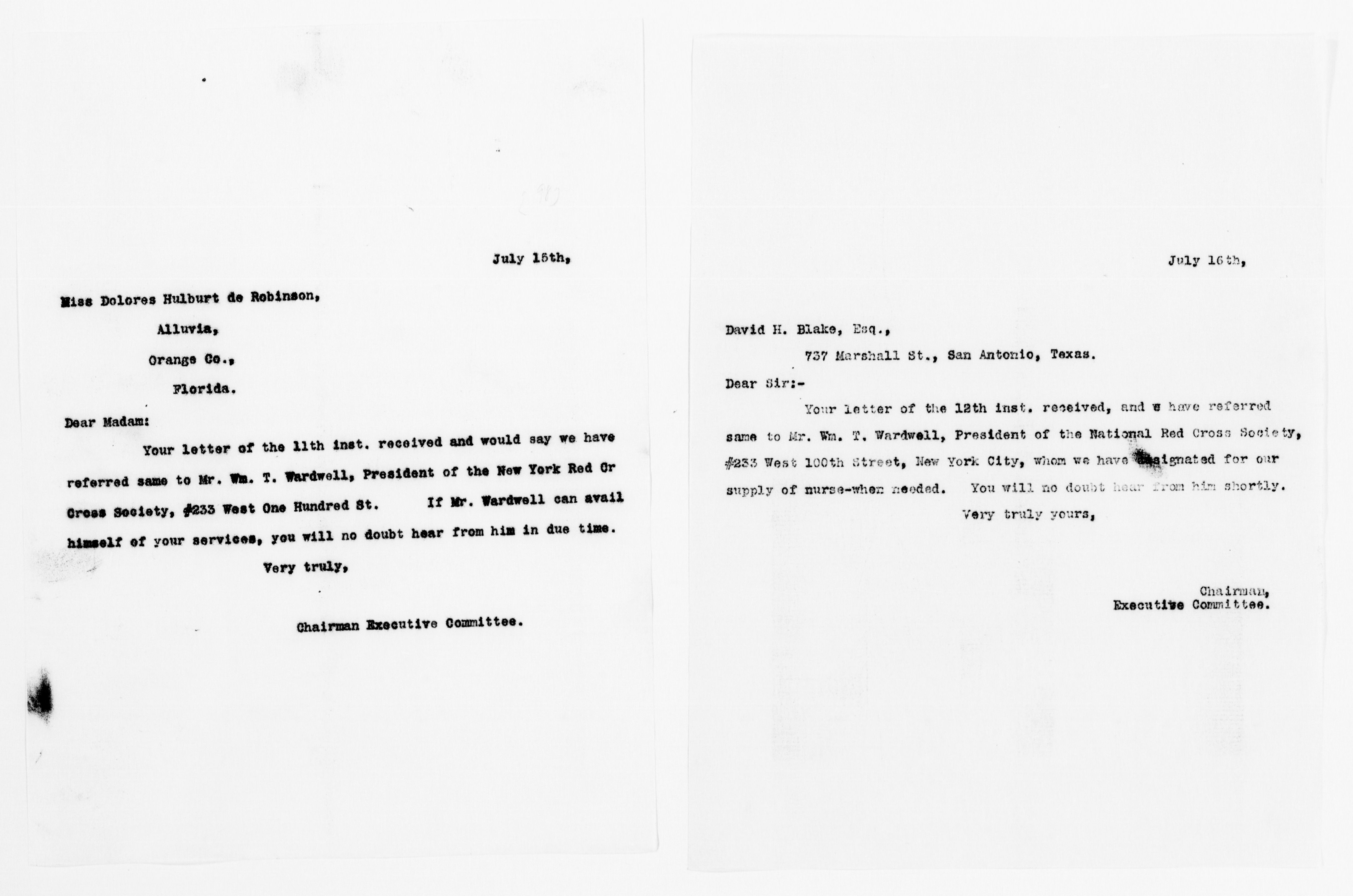 Scanned image of the current content page