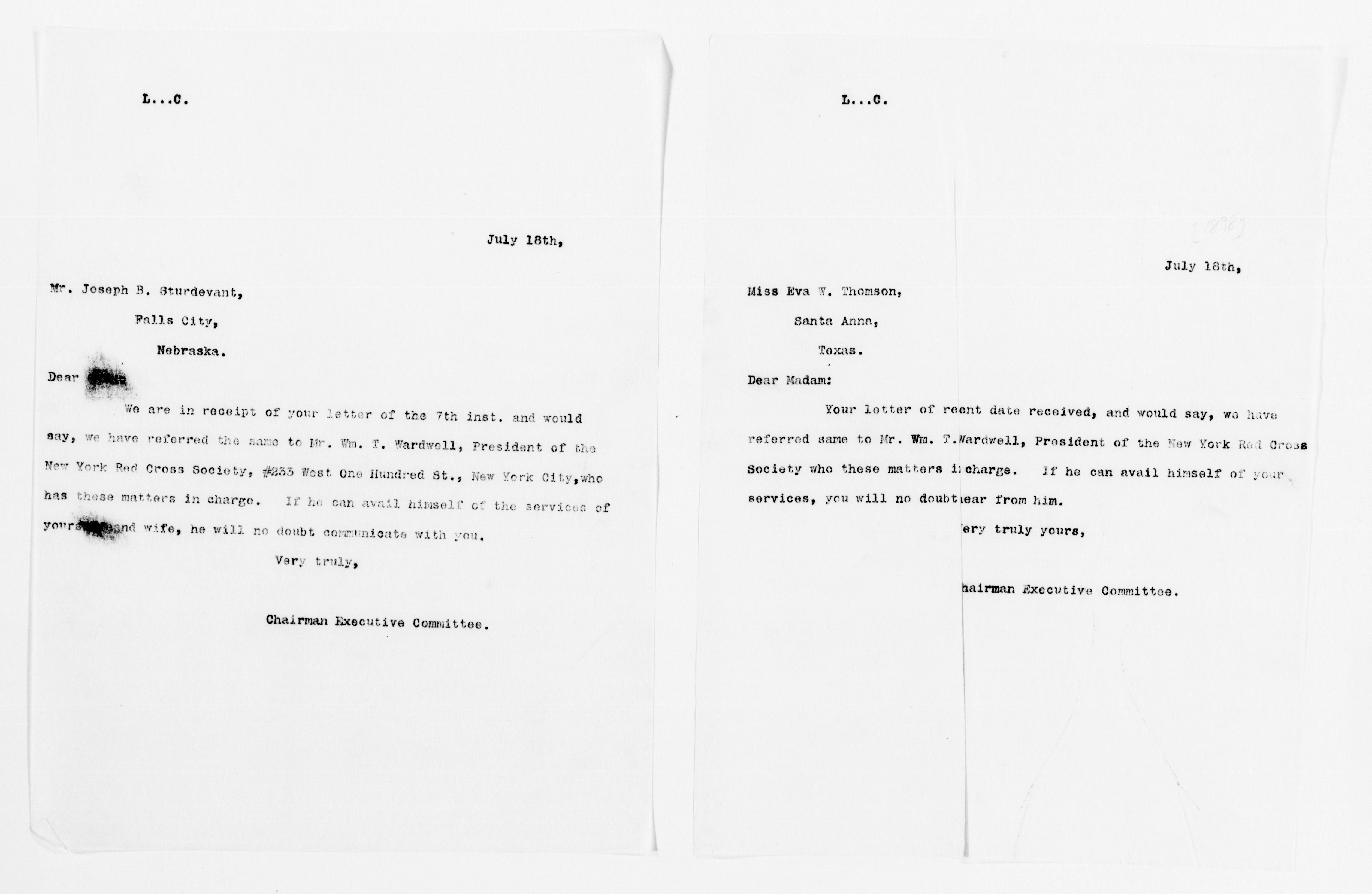 Scanned image of the current content page