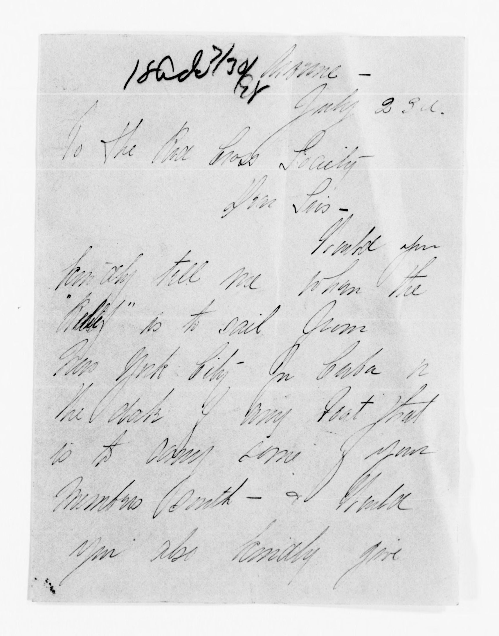 Scanned image of the current content page