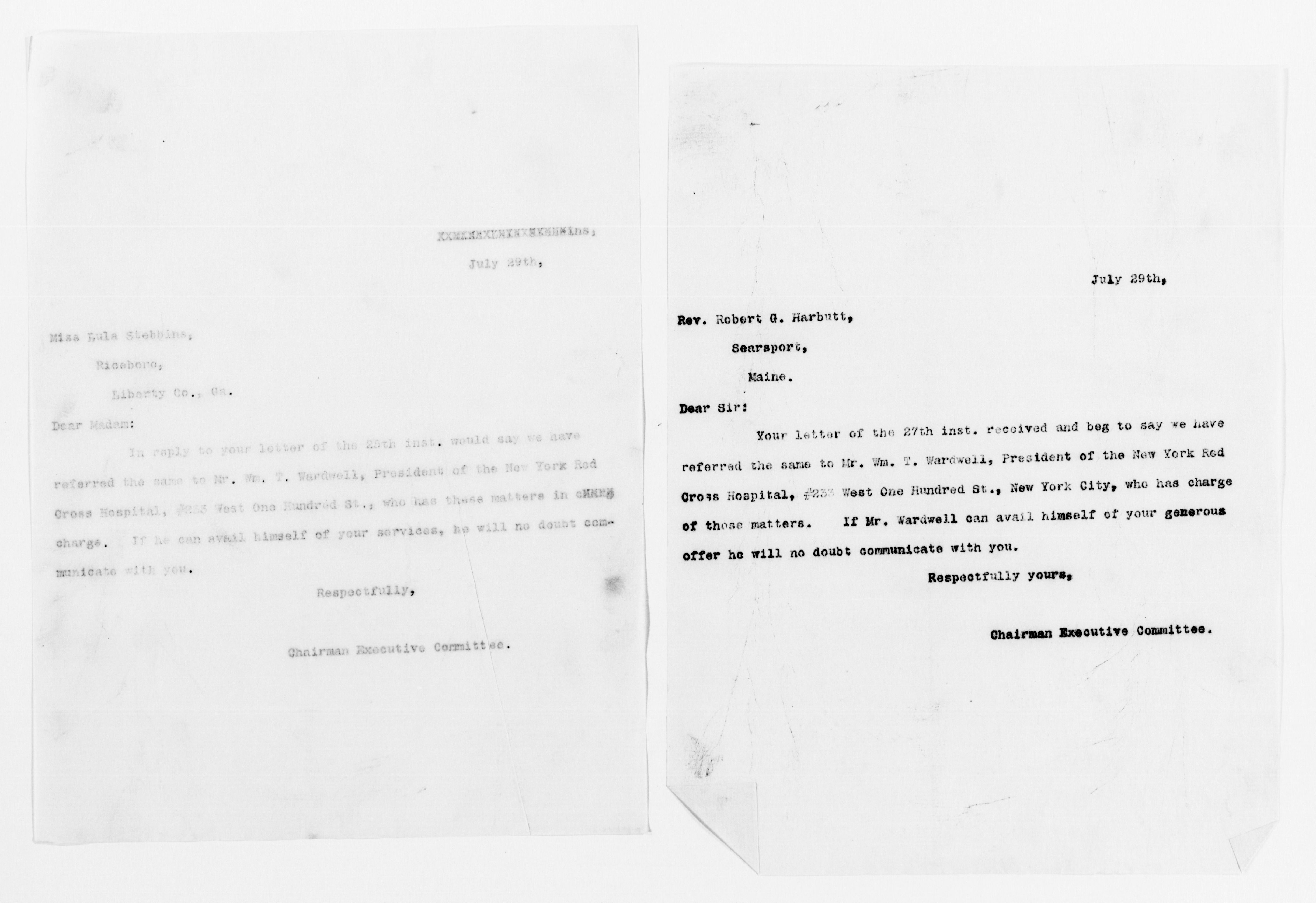 Scanned image of the current content page