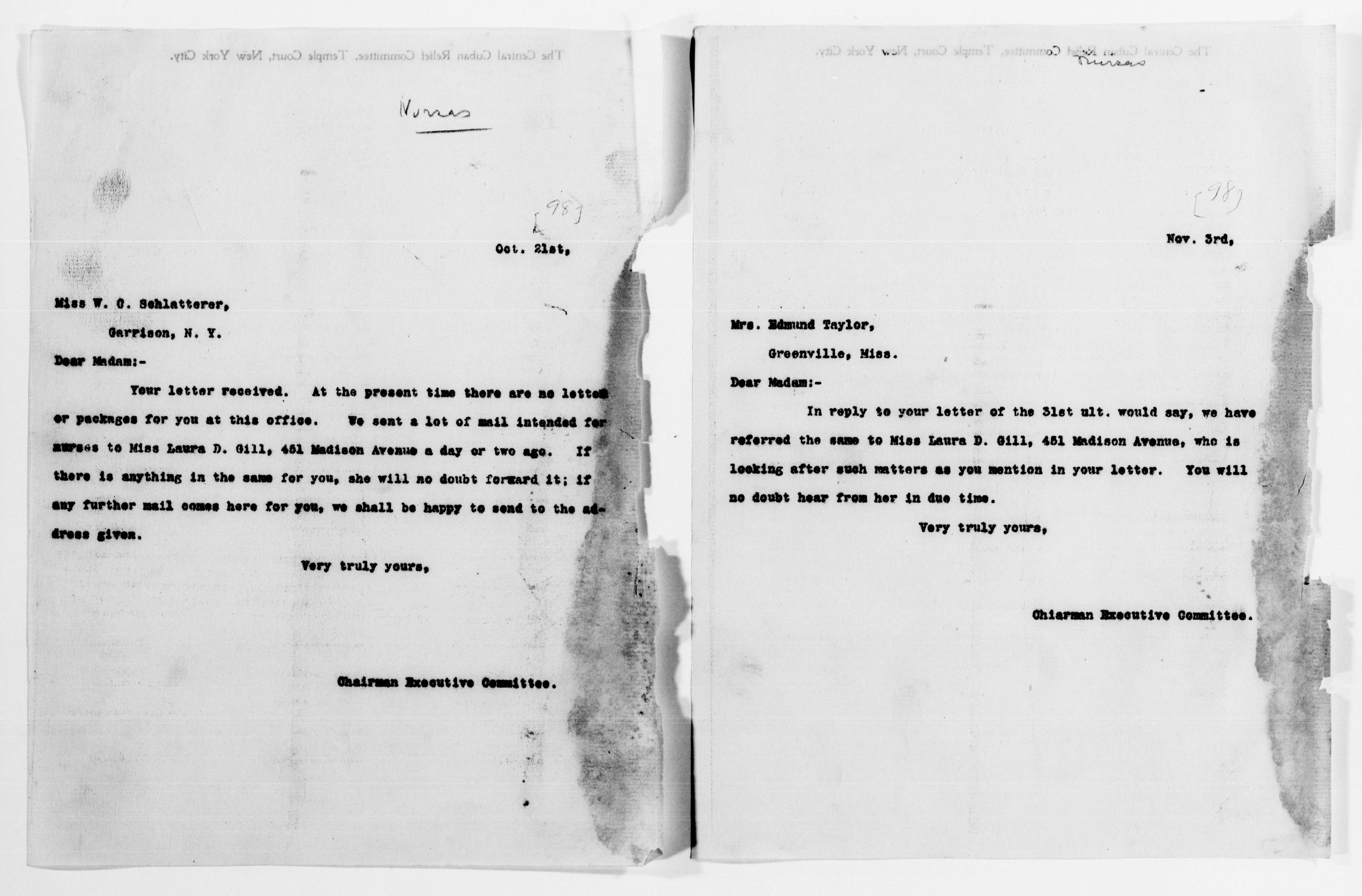 Scanned image of the current content page