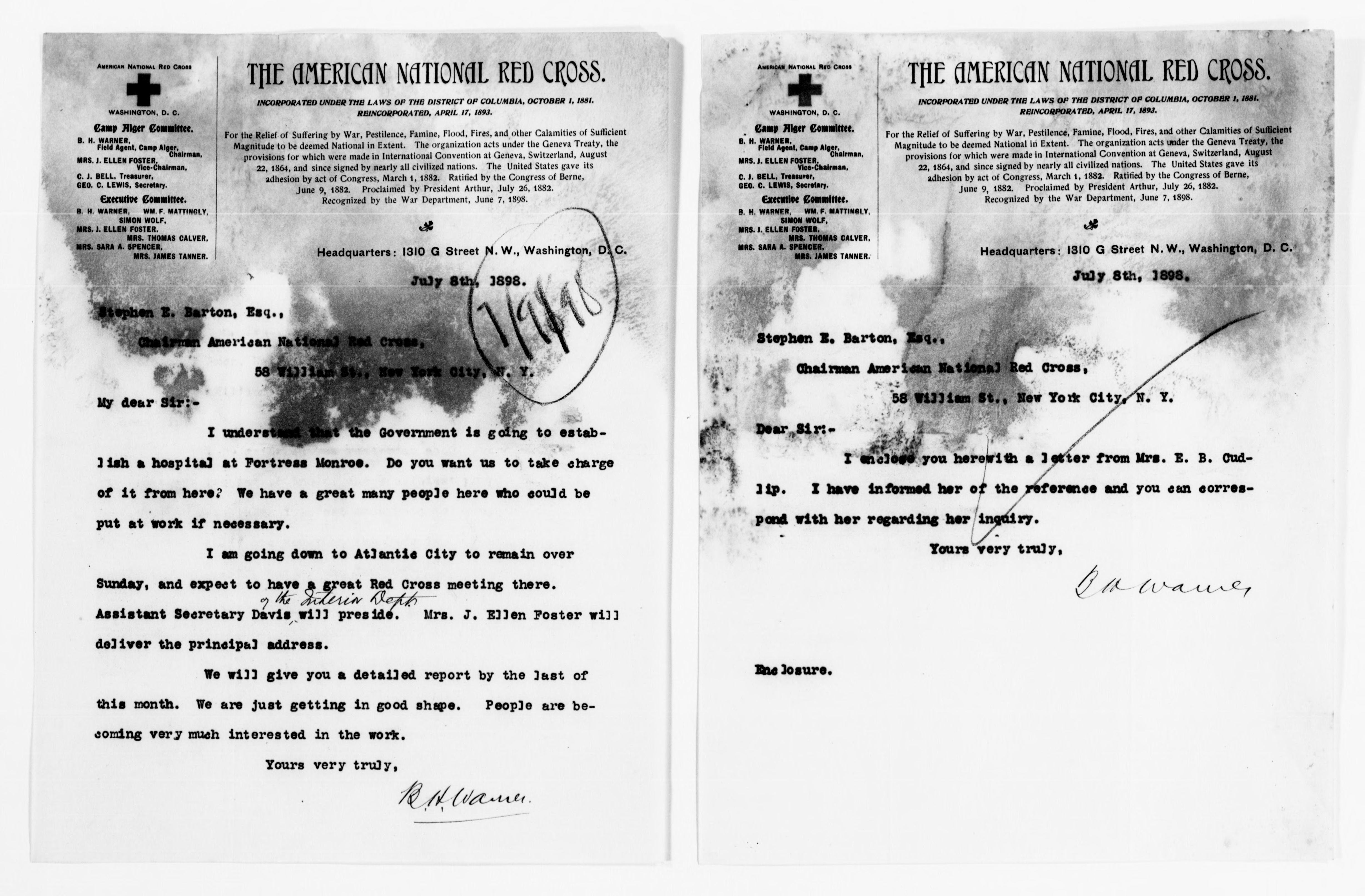 Scanned image of the current content page