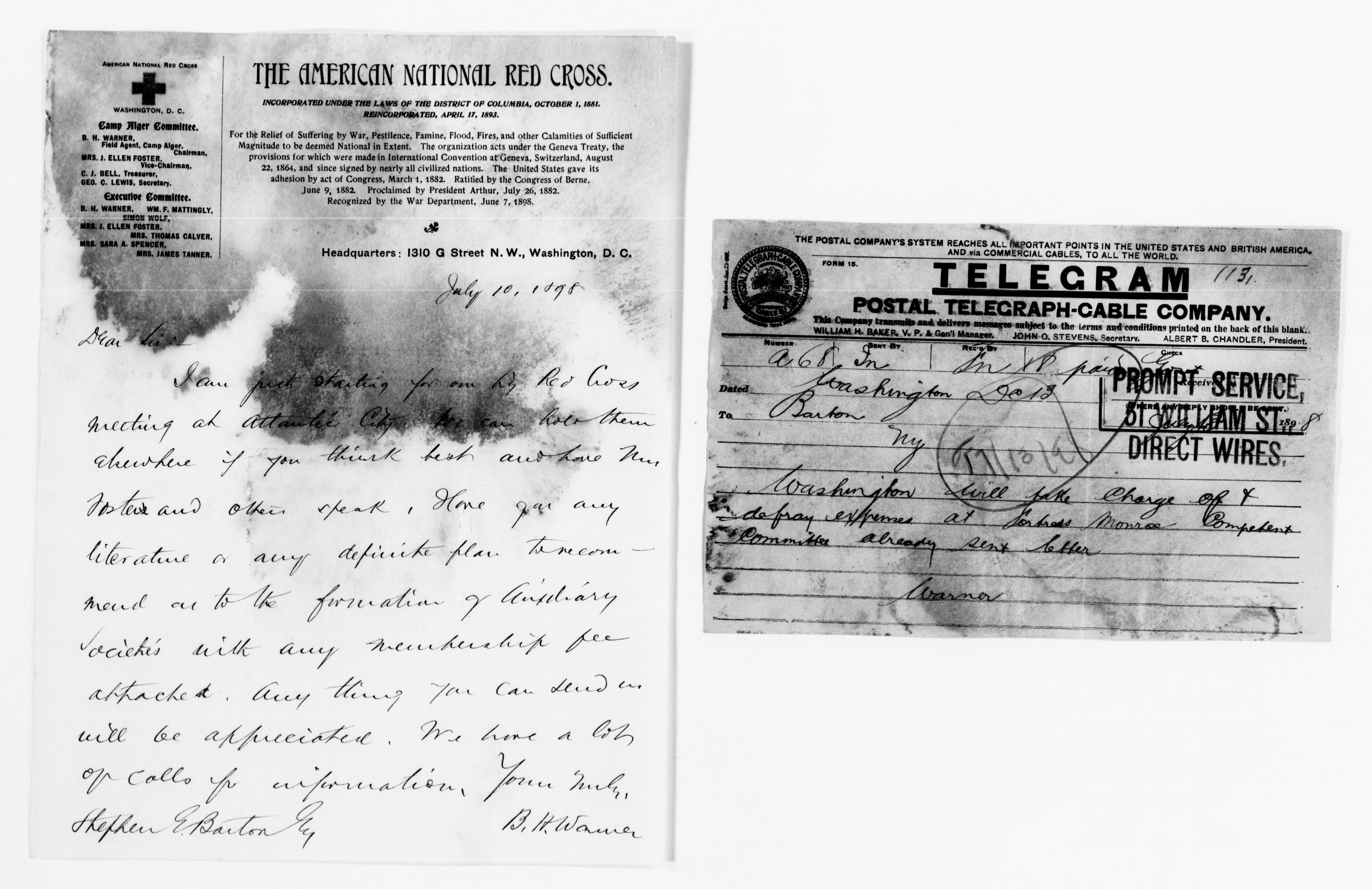 Scanned image of the current content page