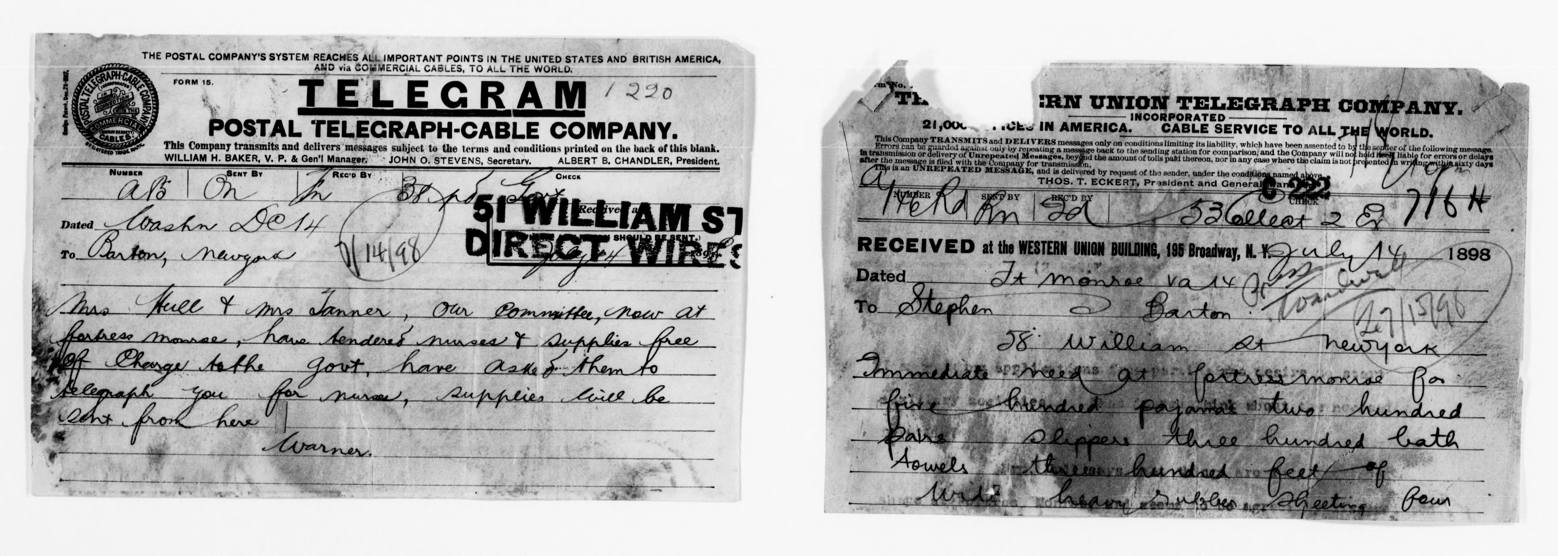 Scanned image of the current content page