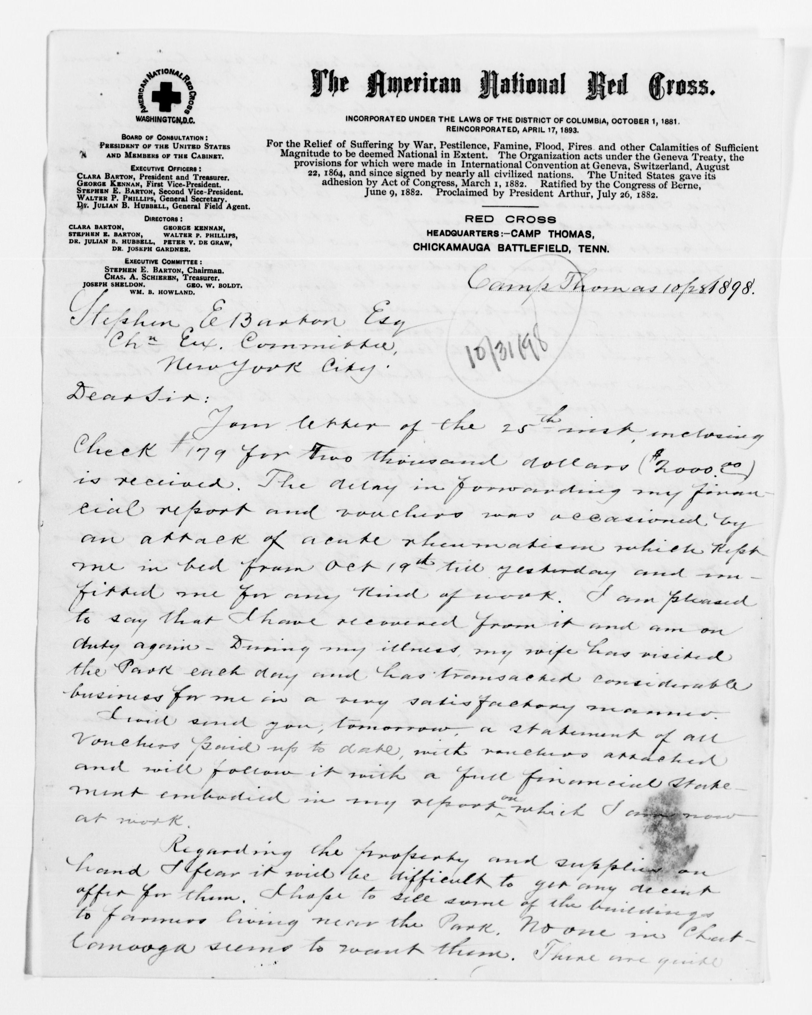 Scanned image of the current content page