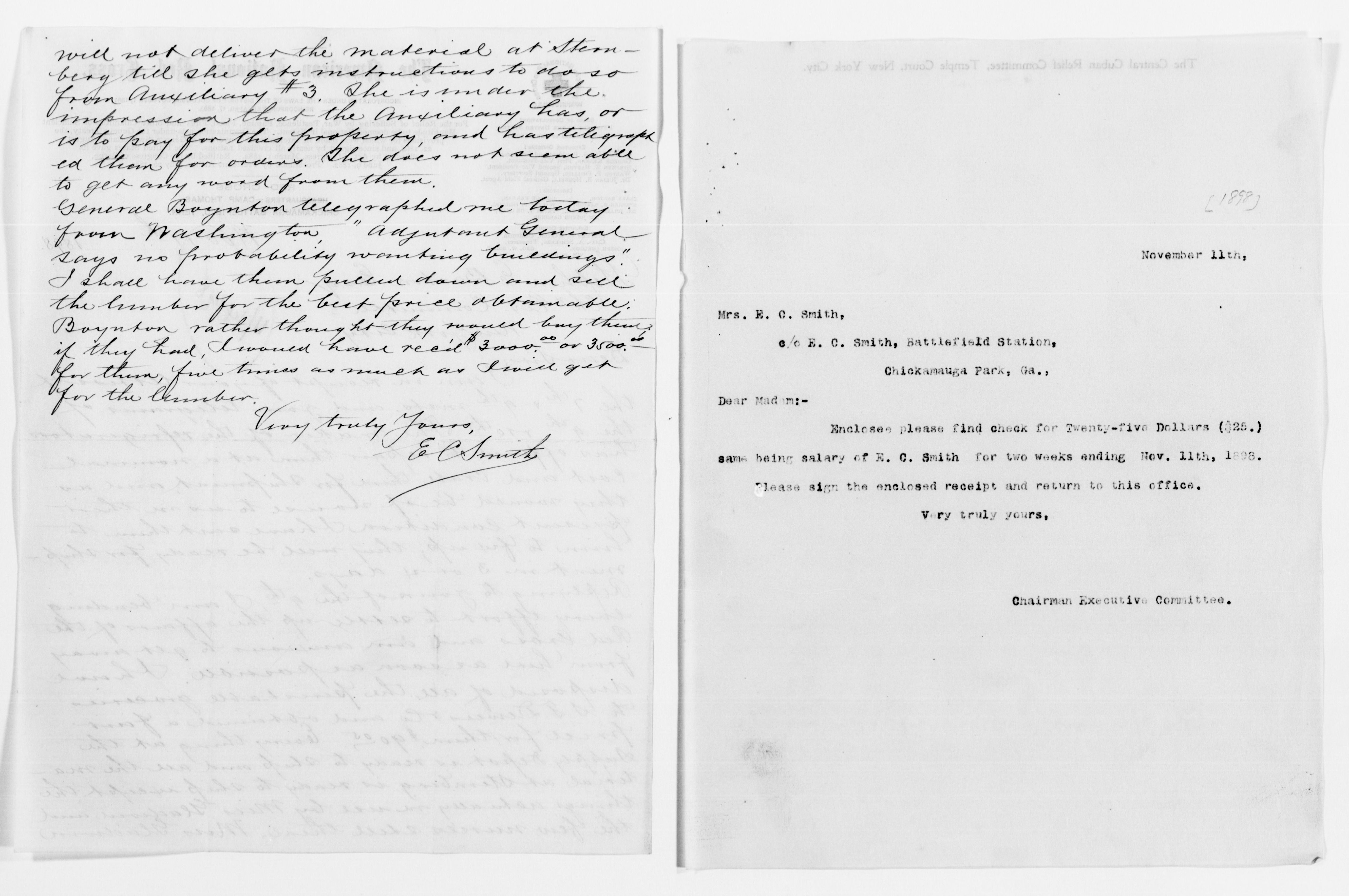 Scanned image of the current content page