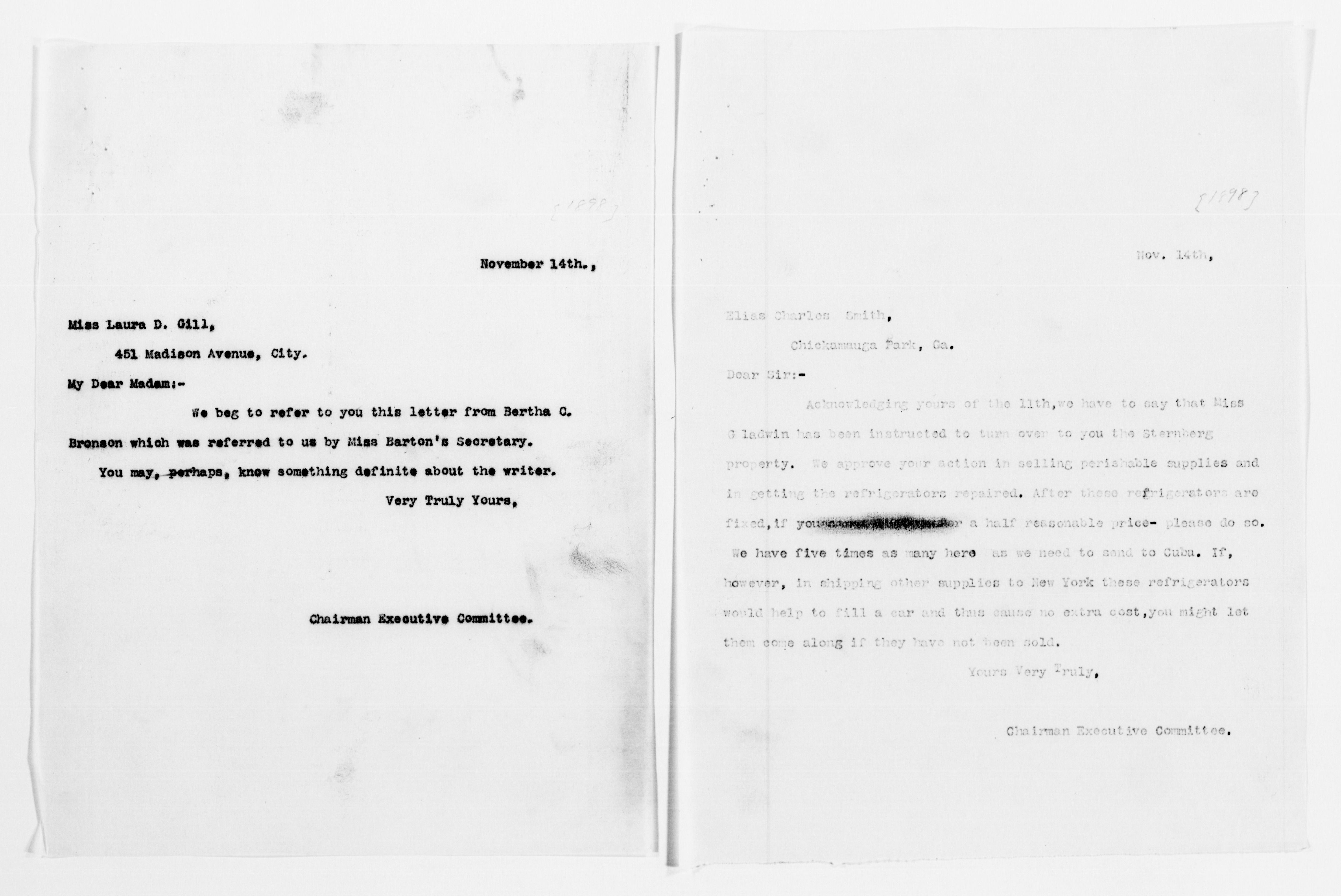 Scanned image of the current content page