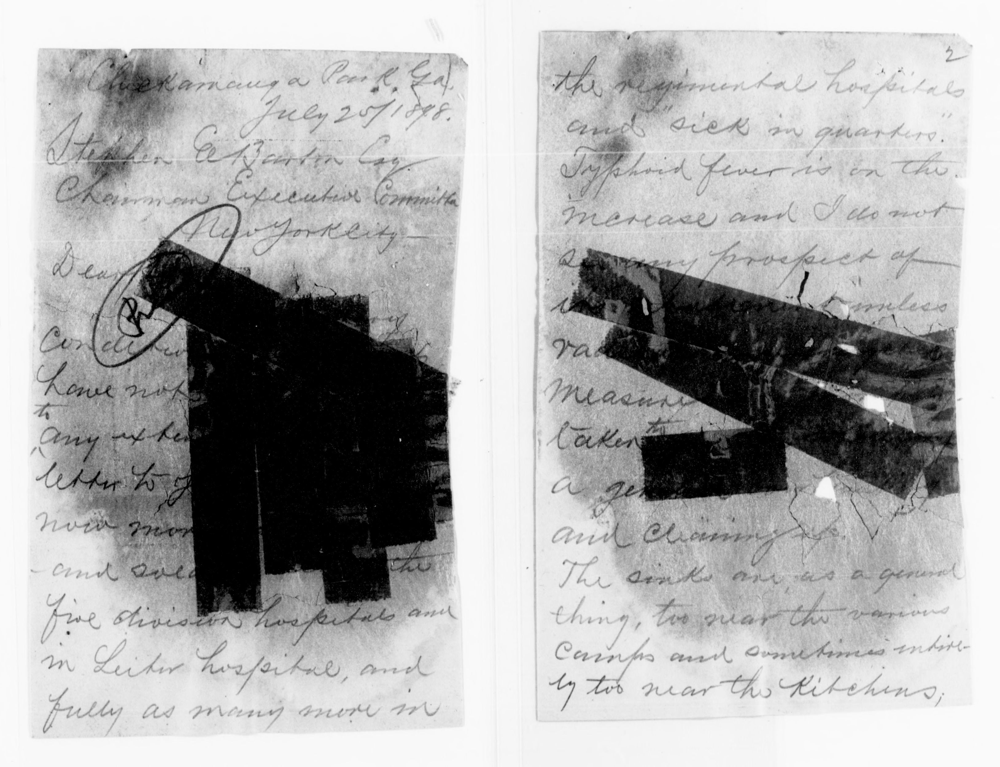 Scanned image of the current content page