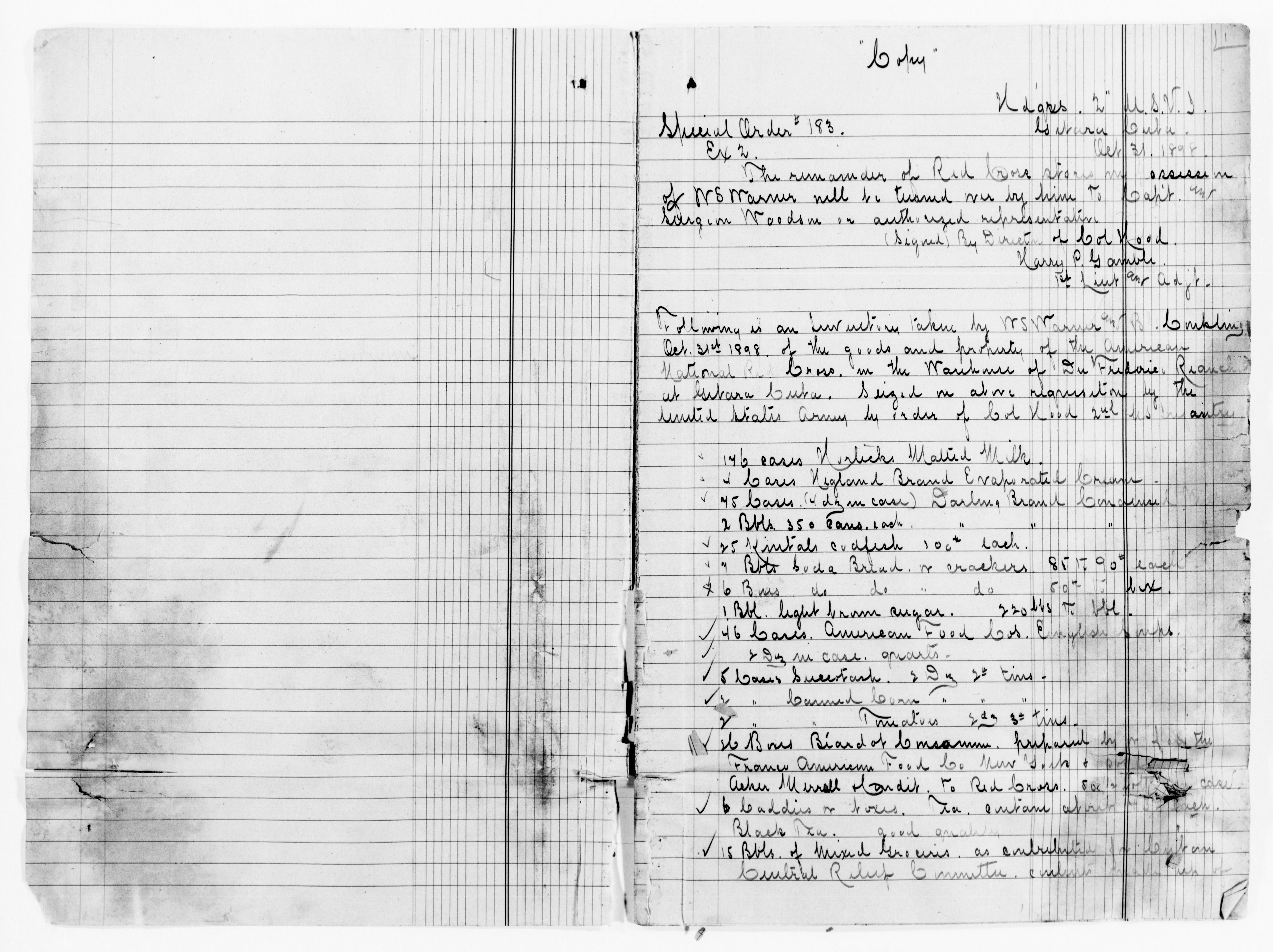 Scanned image of the current content page