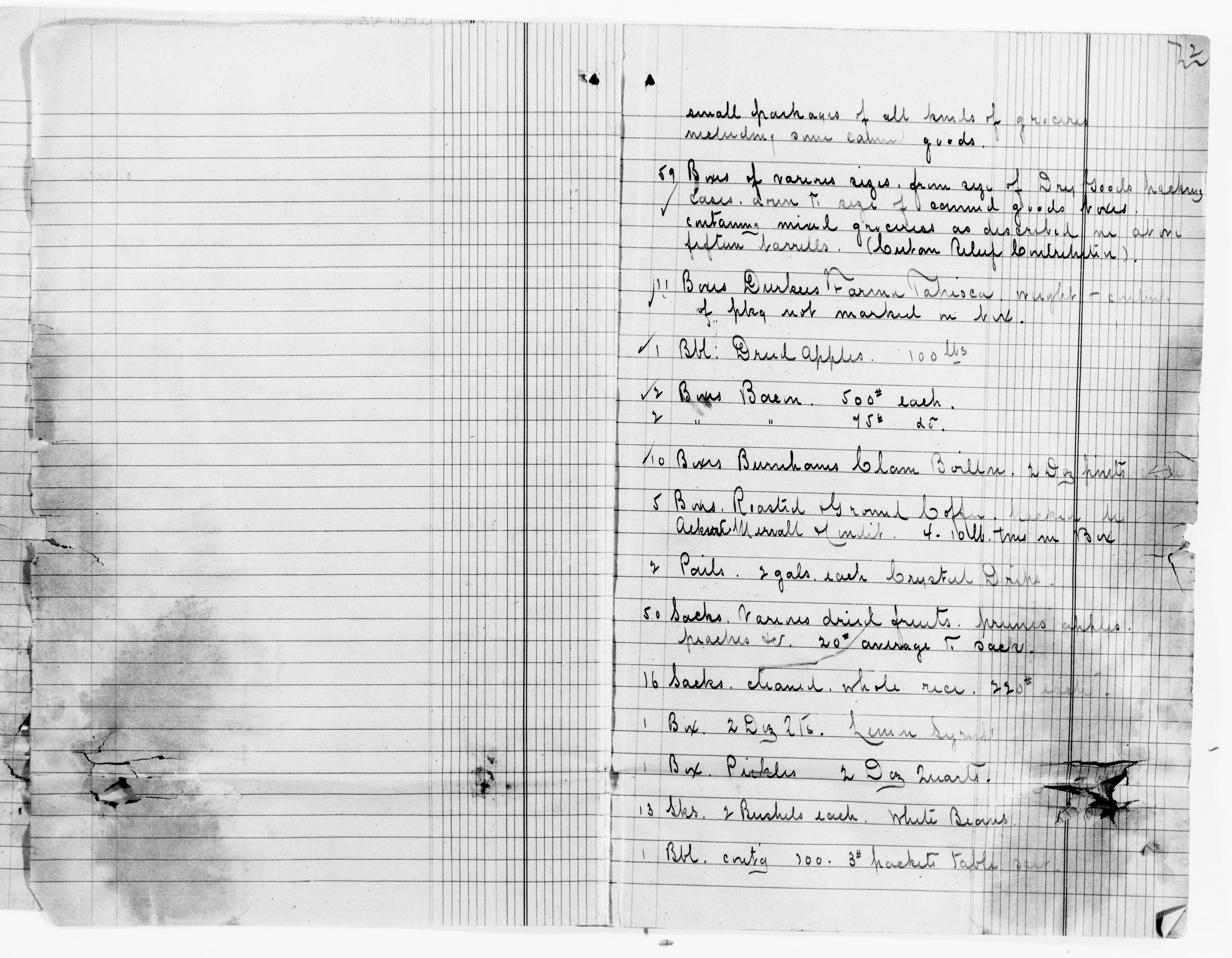 Scanned image of the current content page