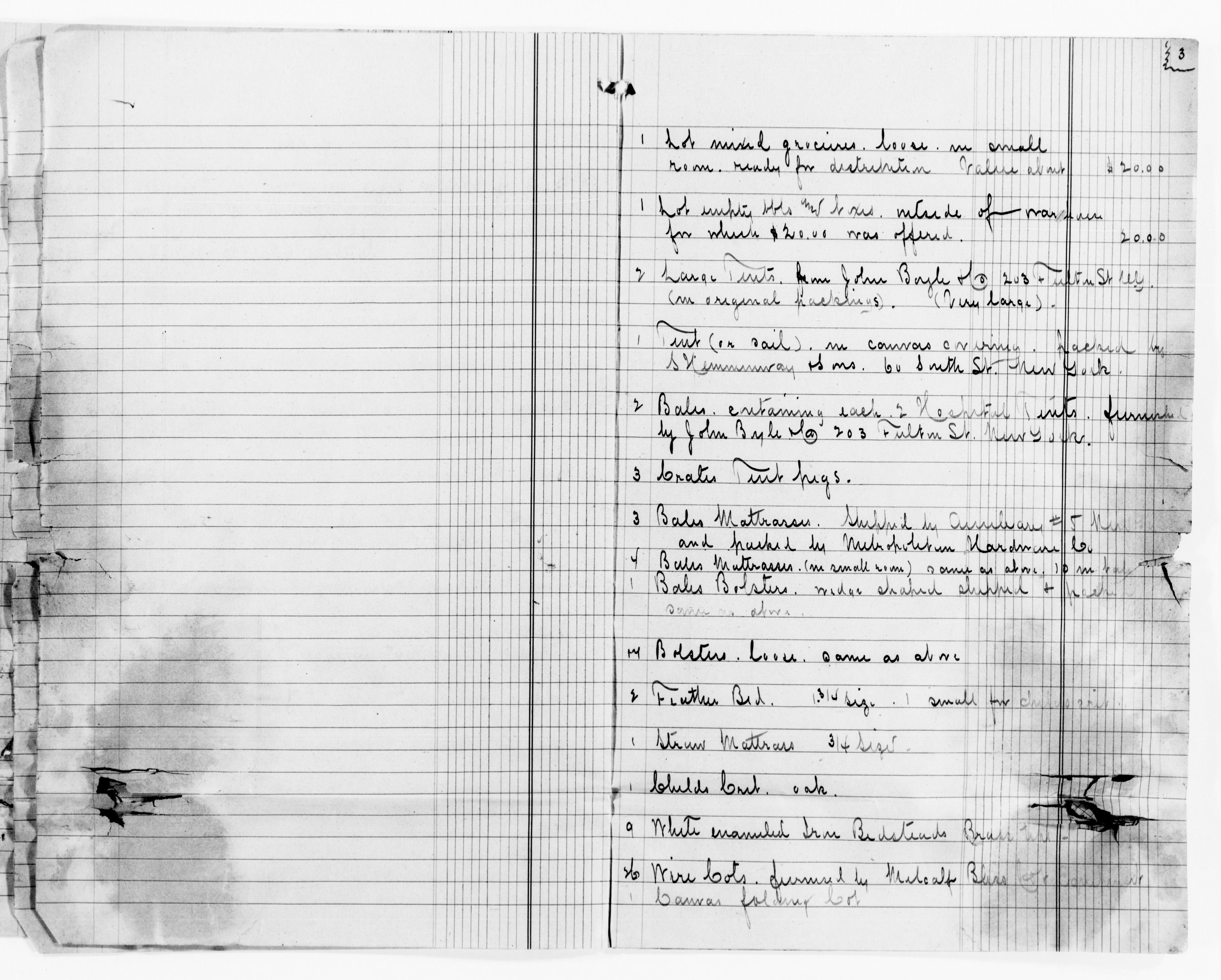 Scanned image of the current content page